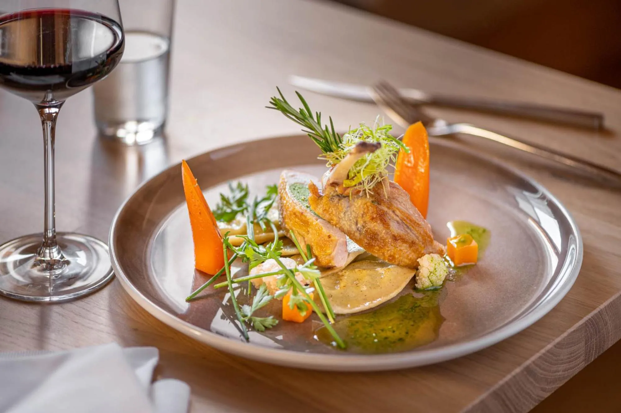 Food close-up in Sporthotel Silvretta Montafon