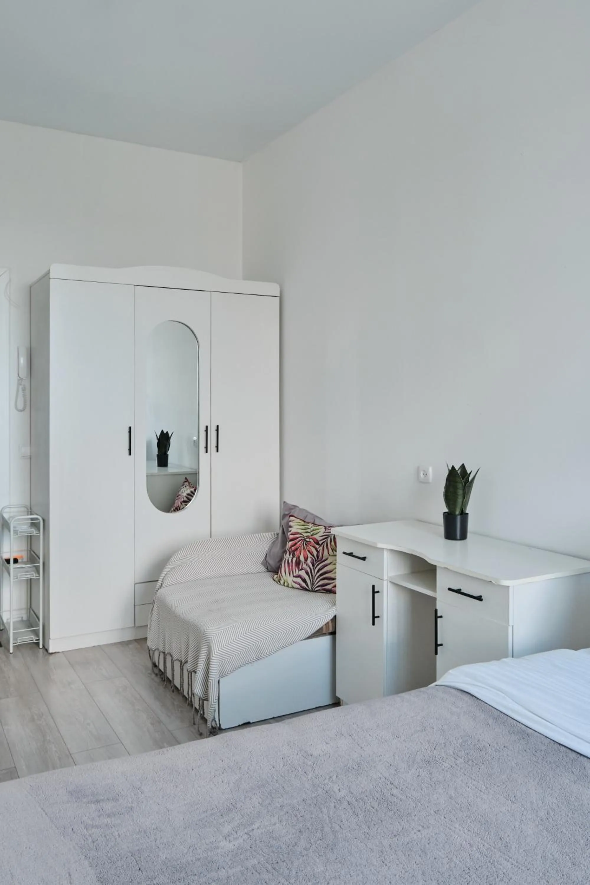 Bed in Seven City Apartments