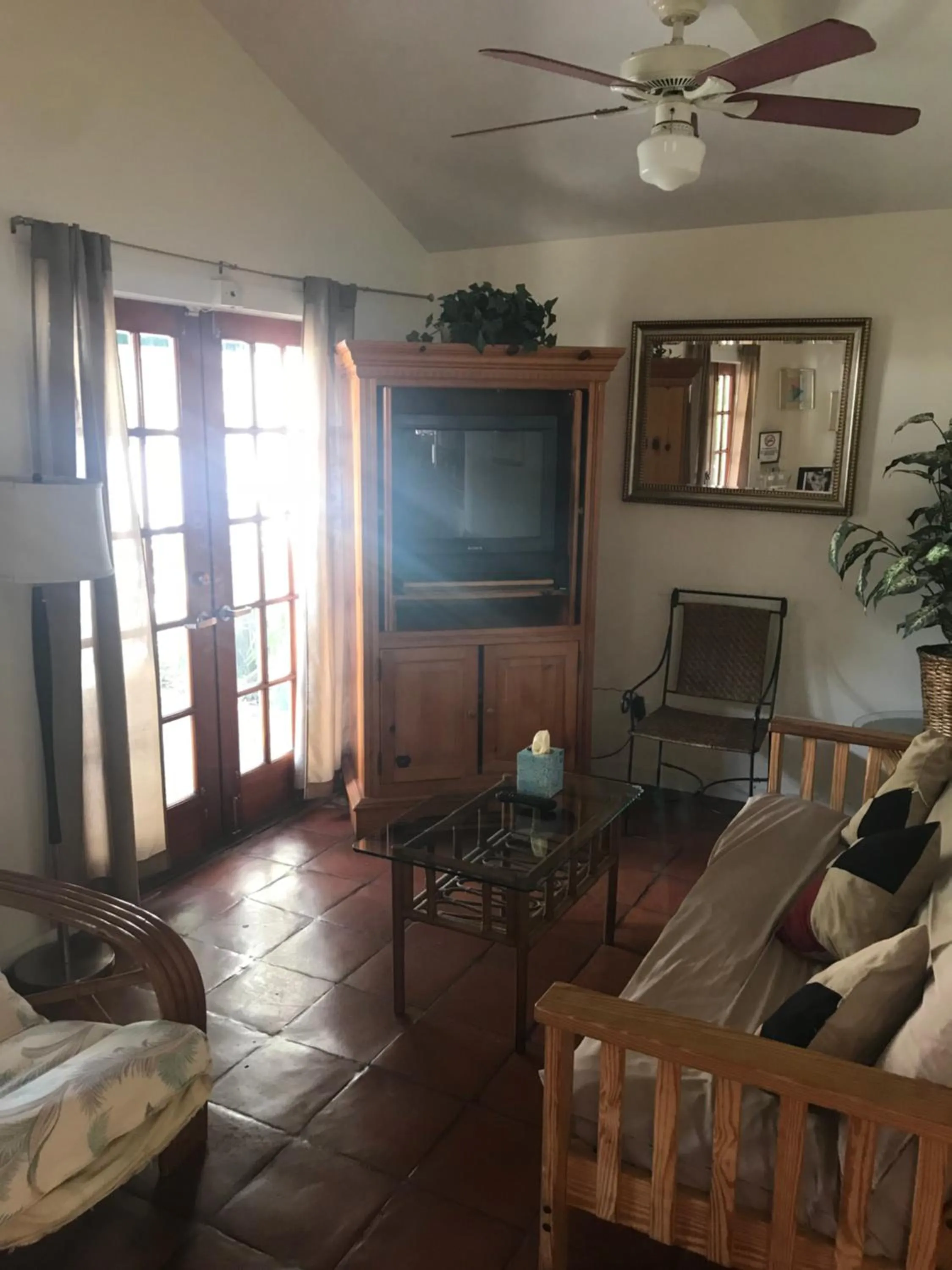 Living room in New Orleans House - Gay Male Adult Guesthouse