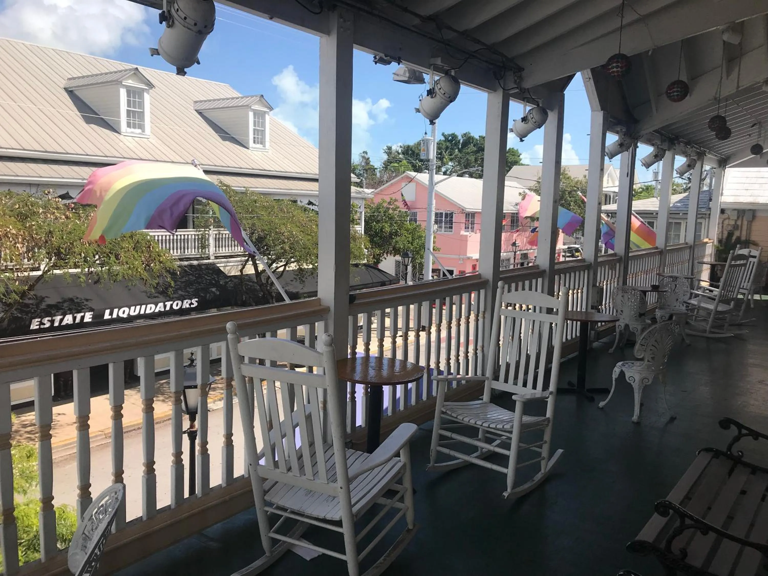 Balcony/Terrace in New Orleans House - Gay Male Adult Guesthouse