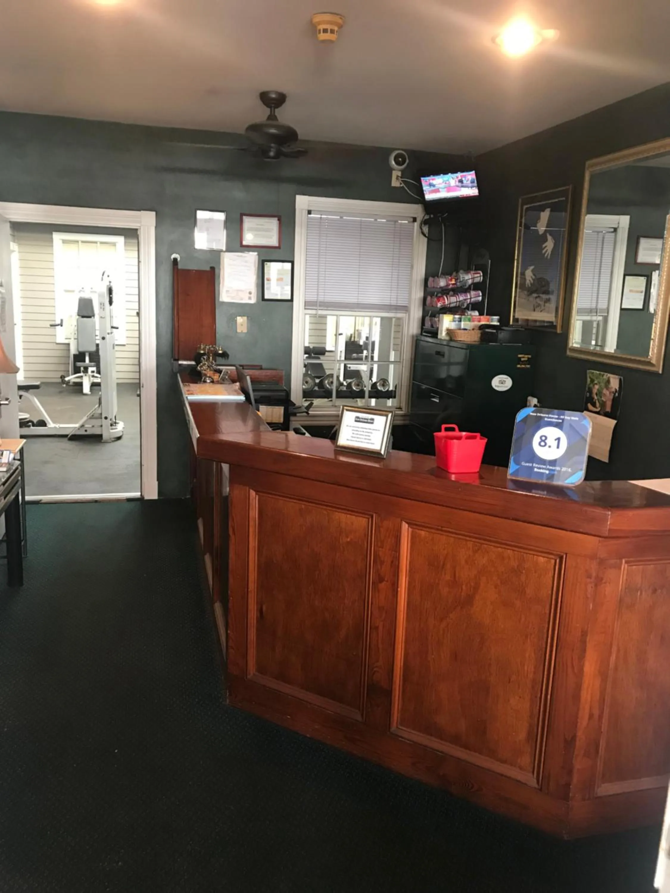 Lobby or reception in New Orleans House - Gay Male Adult Guesthouse