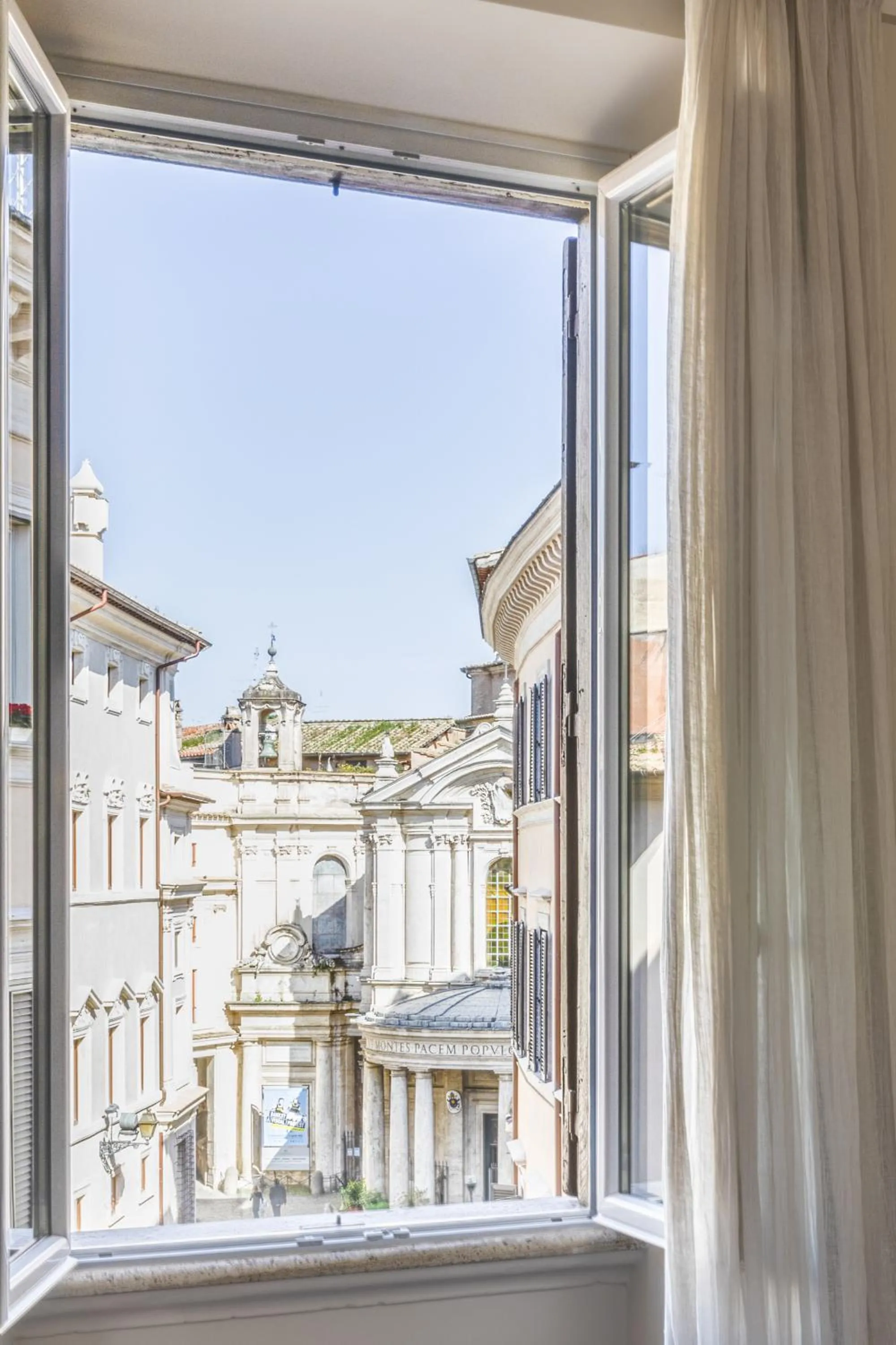 View (from property/room) in MyNavona