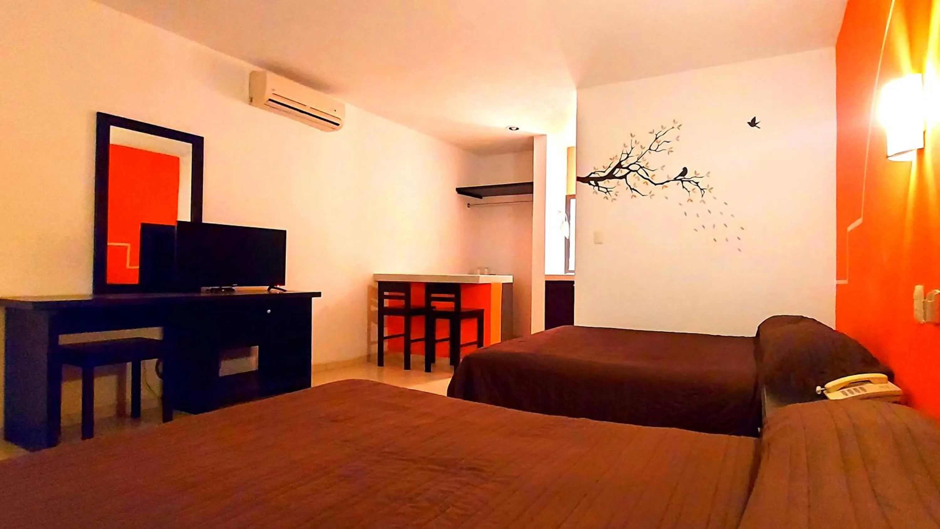 Bed in Hotel El Marques