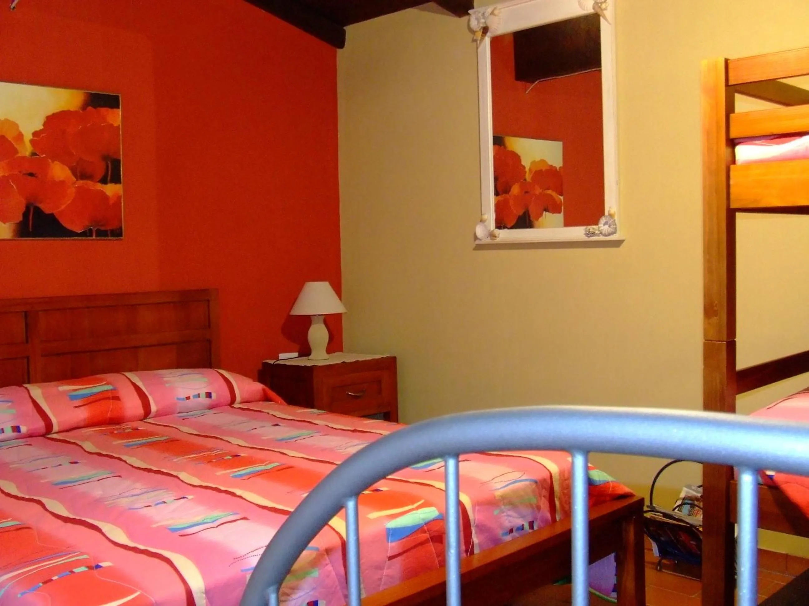 Bed in B&B Badde Cubas