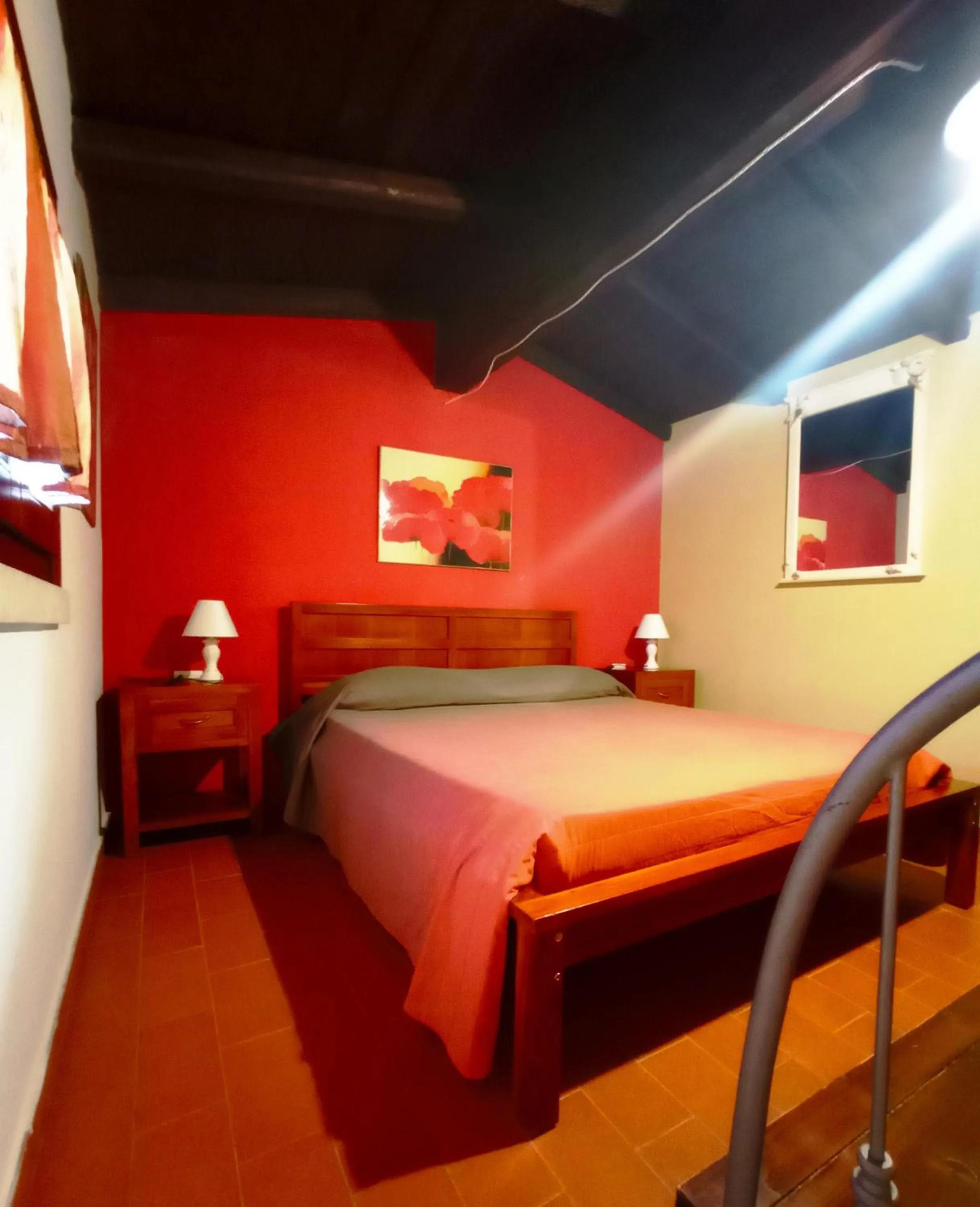 Bed in B&B Badde Cubas