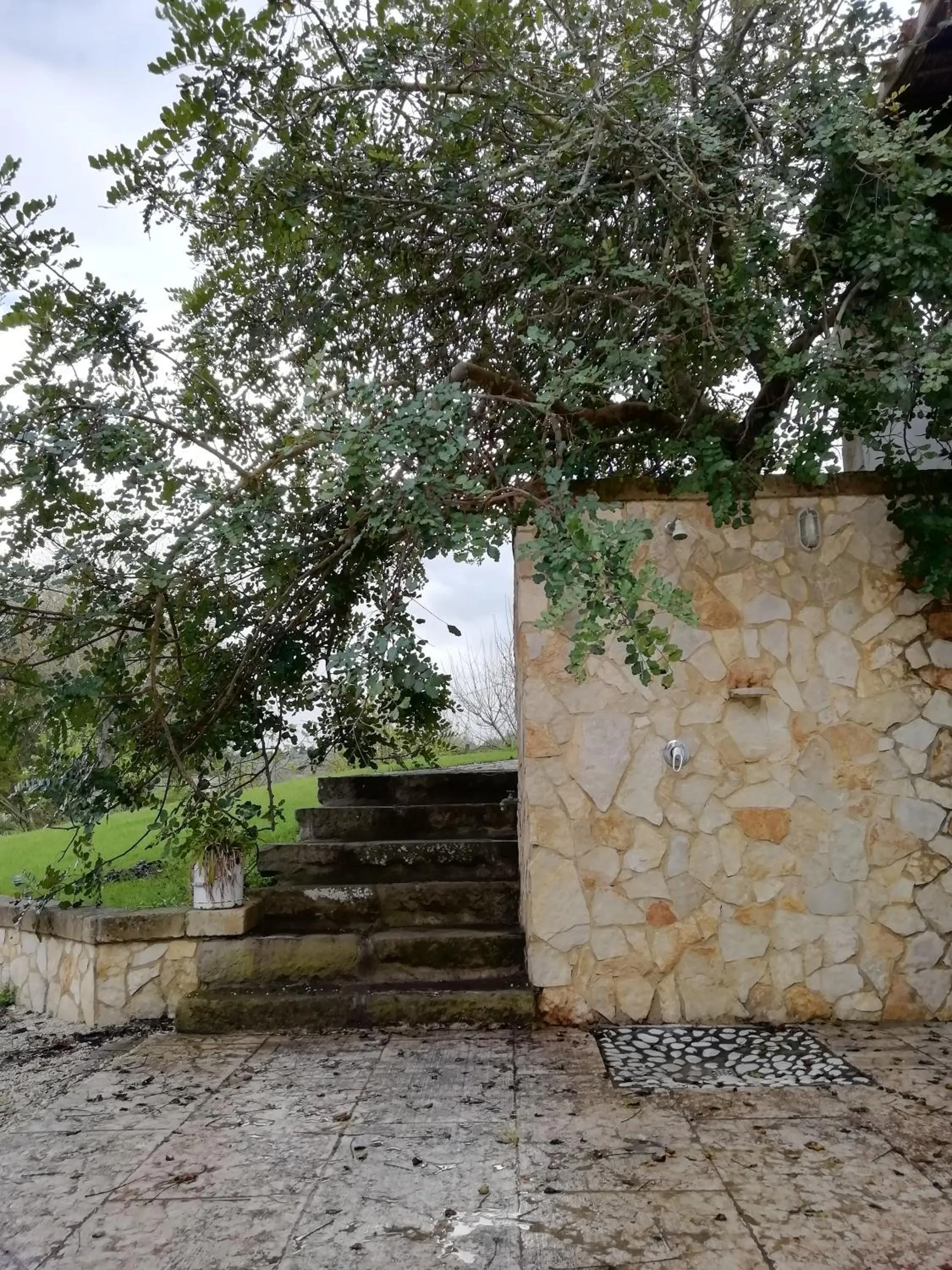 Shower in B&B Badde Cubas