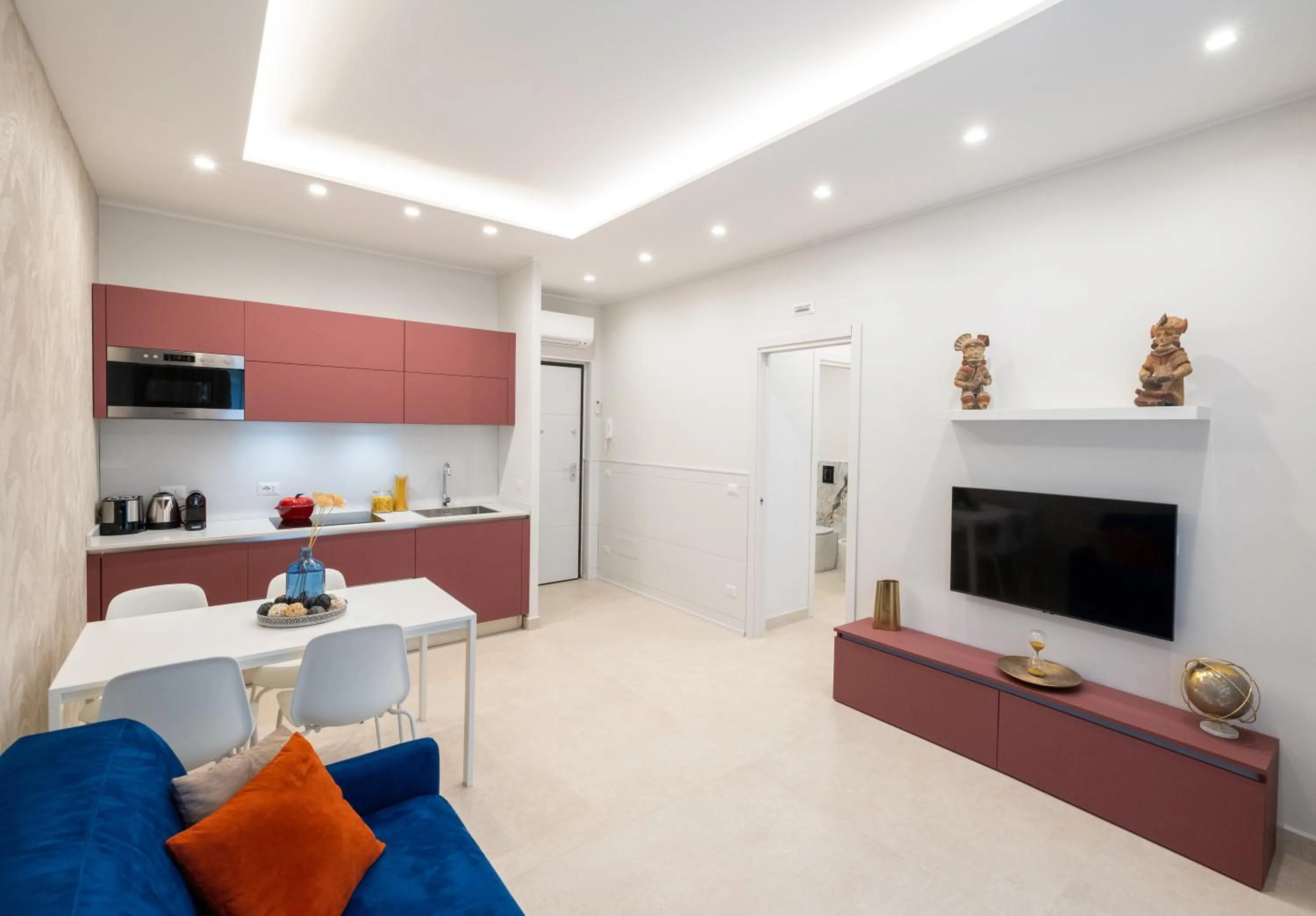 Kitchen or kitchenette in Napoli City Center - Appartamenti e Camere