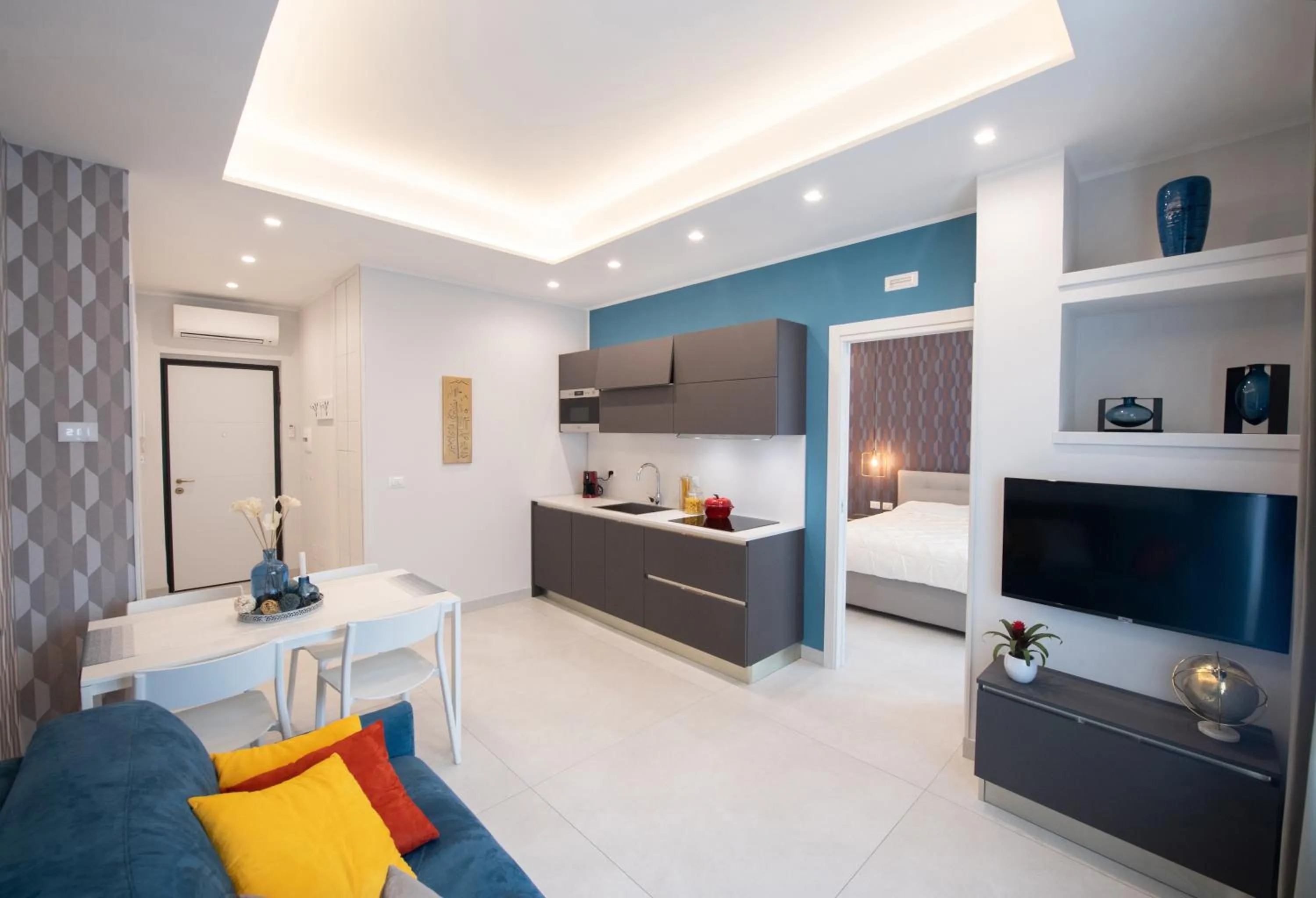 Kitchen or kitchenette in Napoli City Center - Appartamenti e Camere
