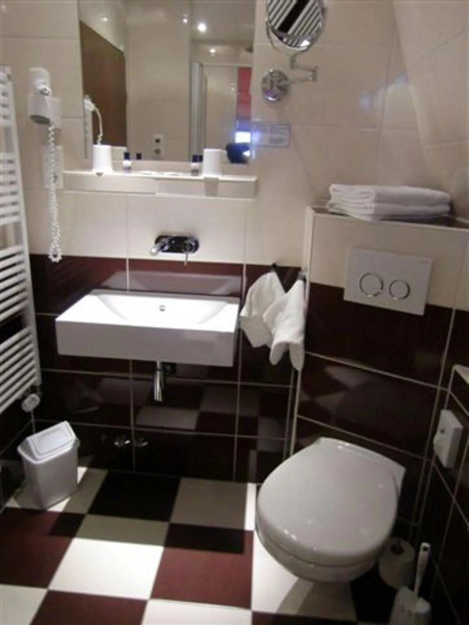 Bathroom in Strandhotel Dagebüll direkt an der Nordsee