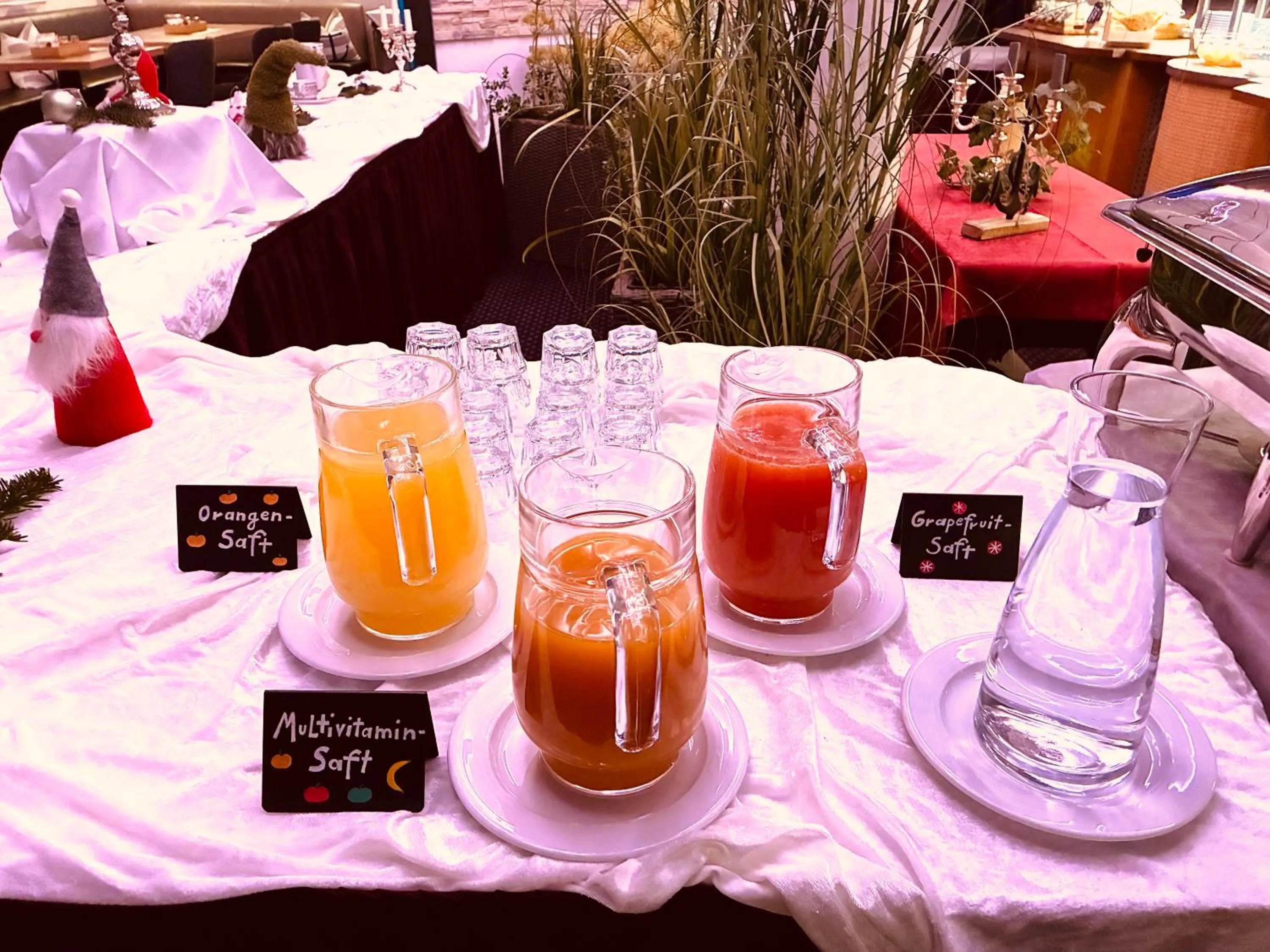 Food and drinks in Strandhotel Dagebüll direkt an der Nordsee