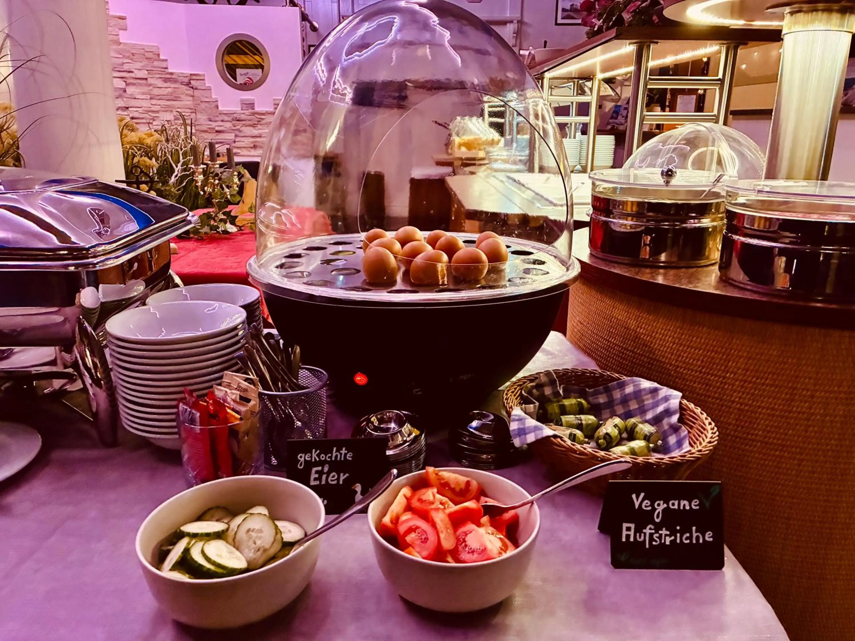 Food in Strandhotel Dagebüll direkt an der Nordsee