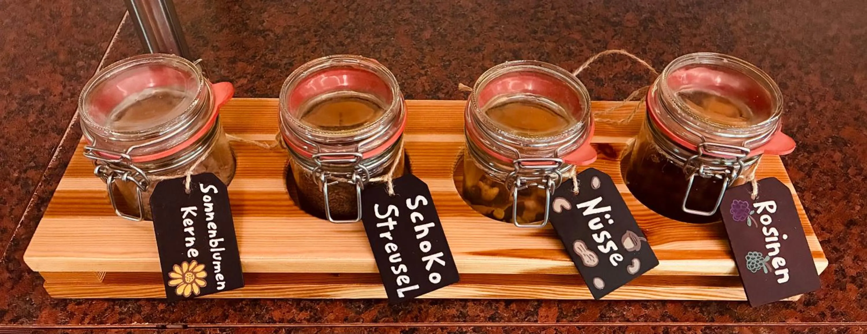 Food and drinks in Strandhotel Dagebüll direkt an der Nordsee