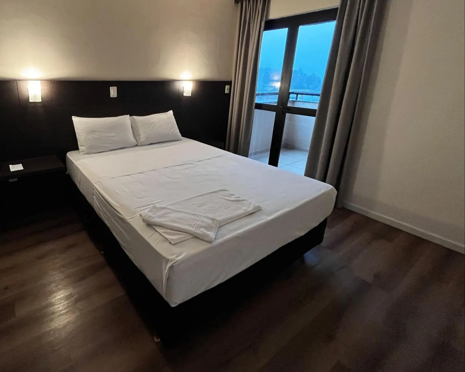 Bed in Santa Catarina Plaza Hotel