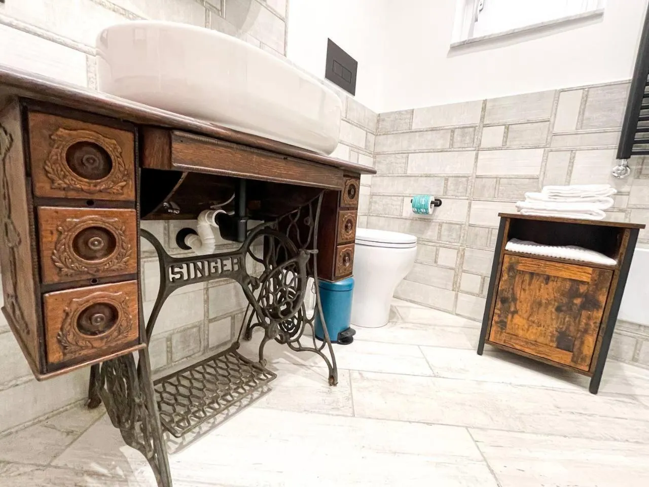 Bathroom in BaRock B&B Palermo
