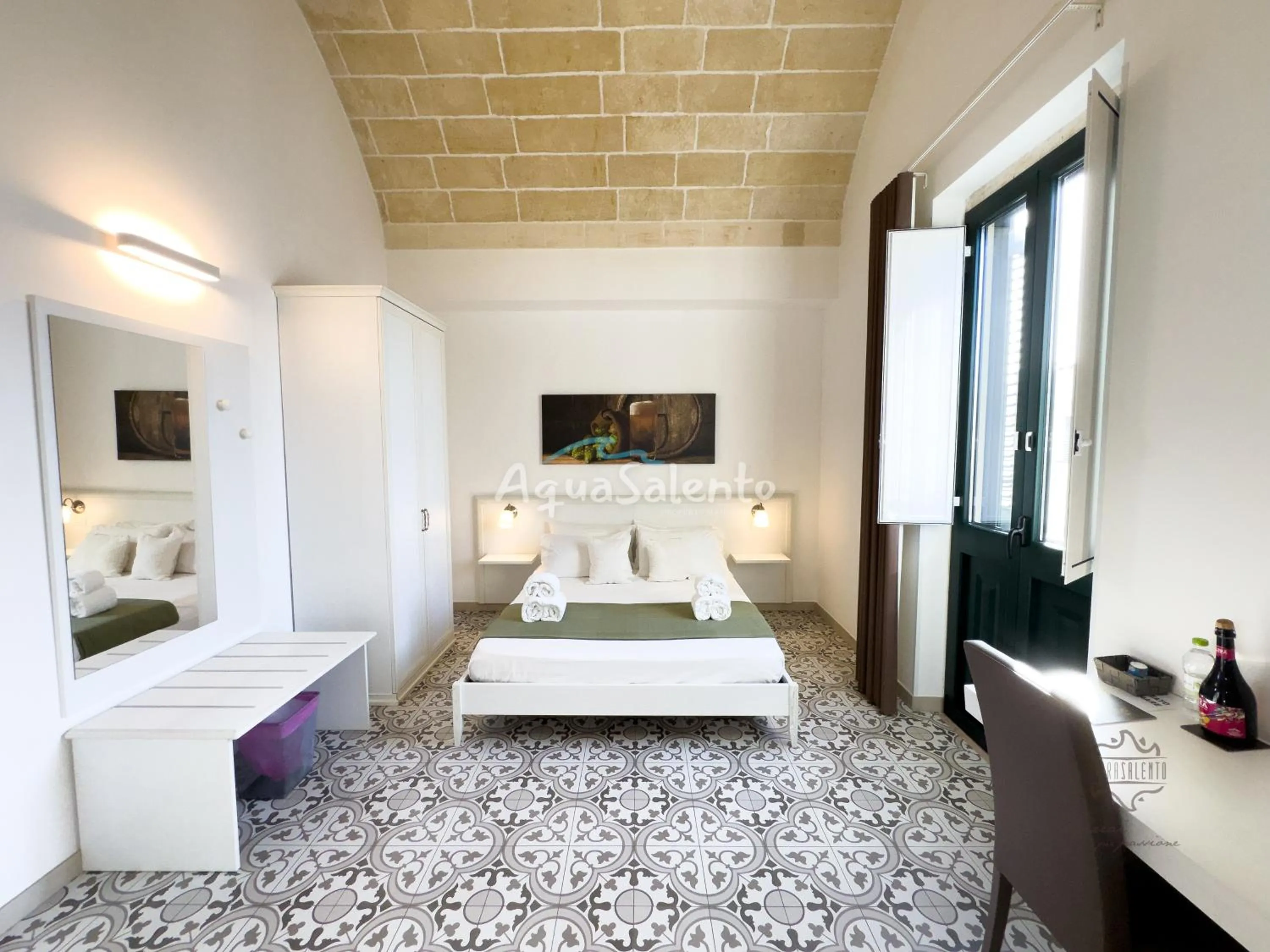 Photo of the whole room, Bed in Casa Birra Salento