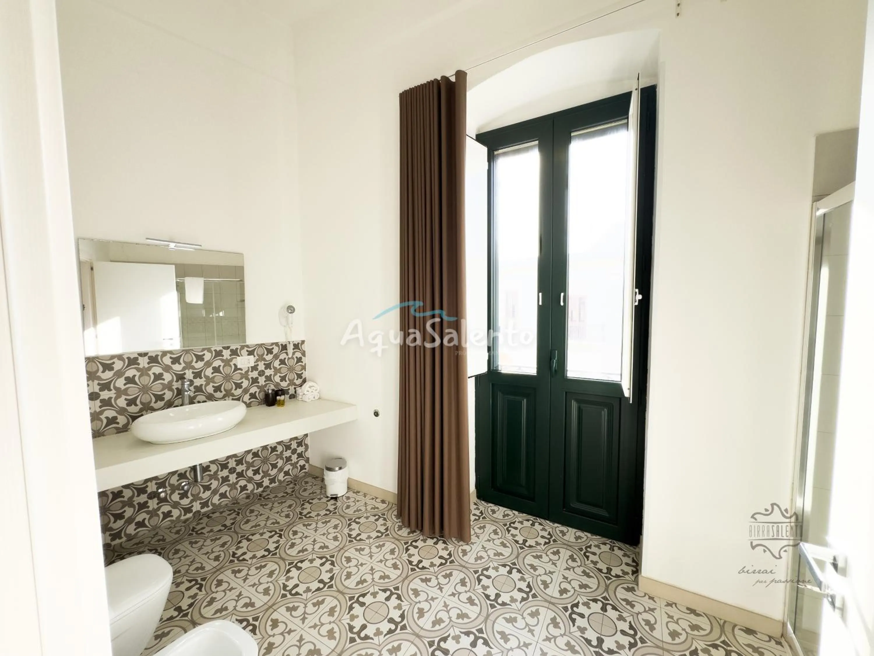 Bathroom, Bed in Casa Birra Salento