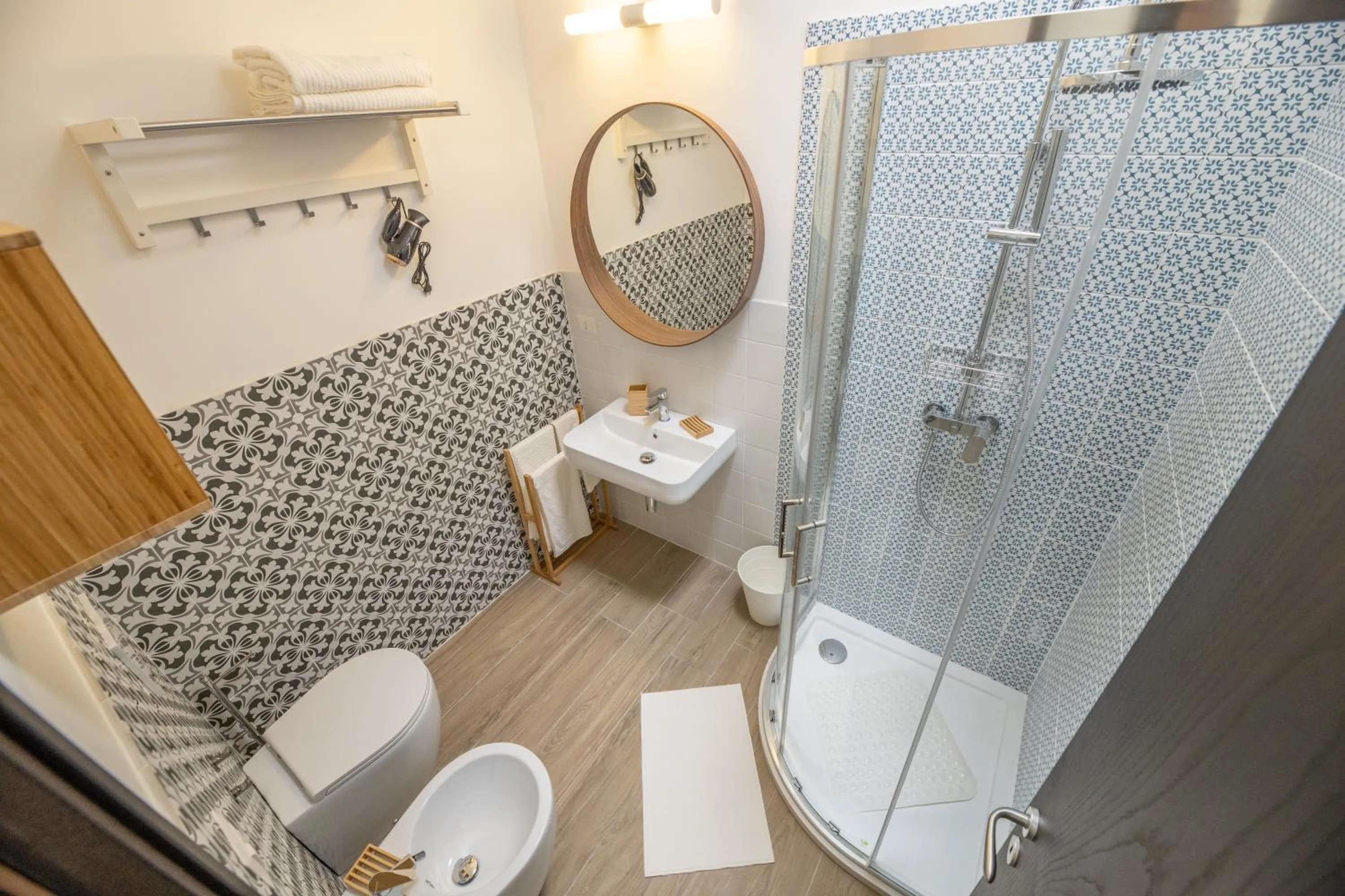 Bathroom in B&BLeucaineout