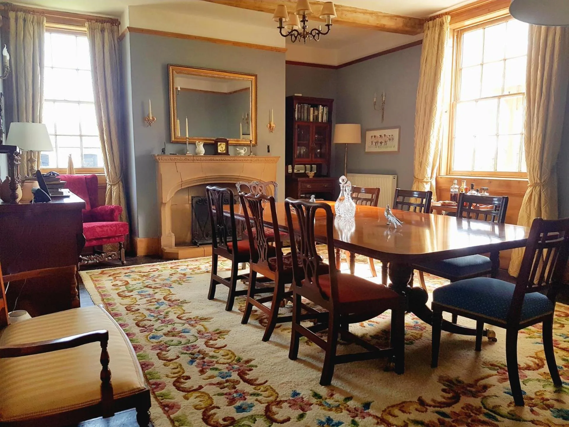 Dinner in Upper Buckton B&B