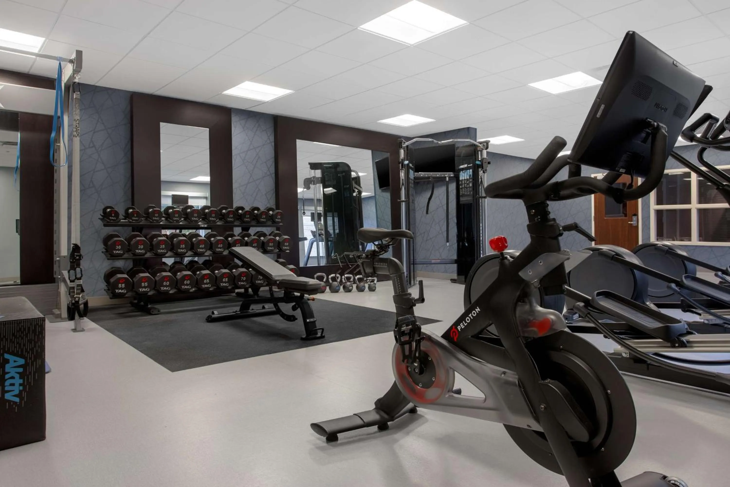 Fitness centre/facilities in Homewood Suites by Hilton Lackland AFB/SeaWorld, TX