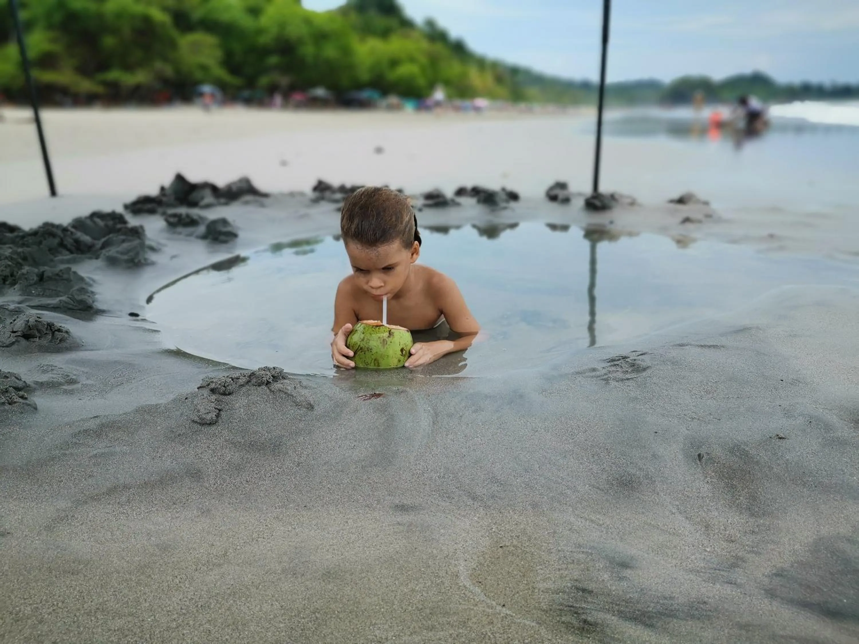 Beach in Jungle Beach Hotel Manuel Antonio