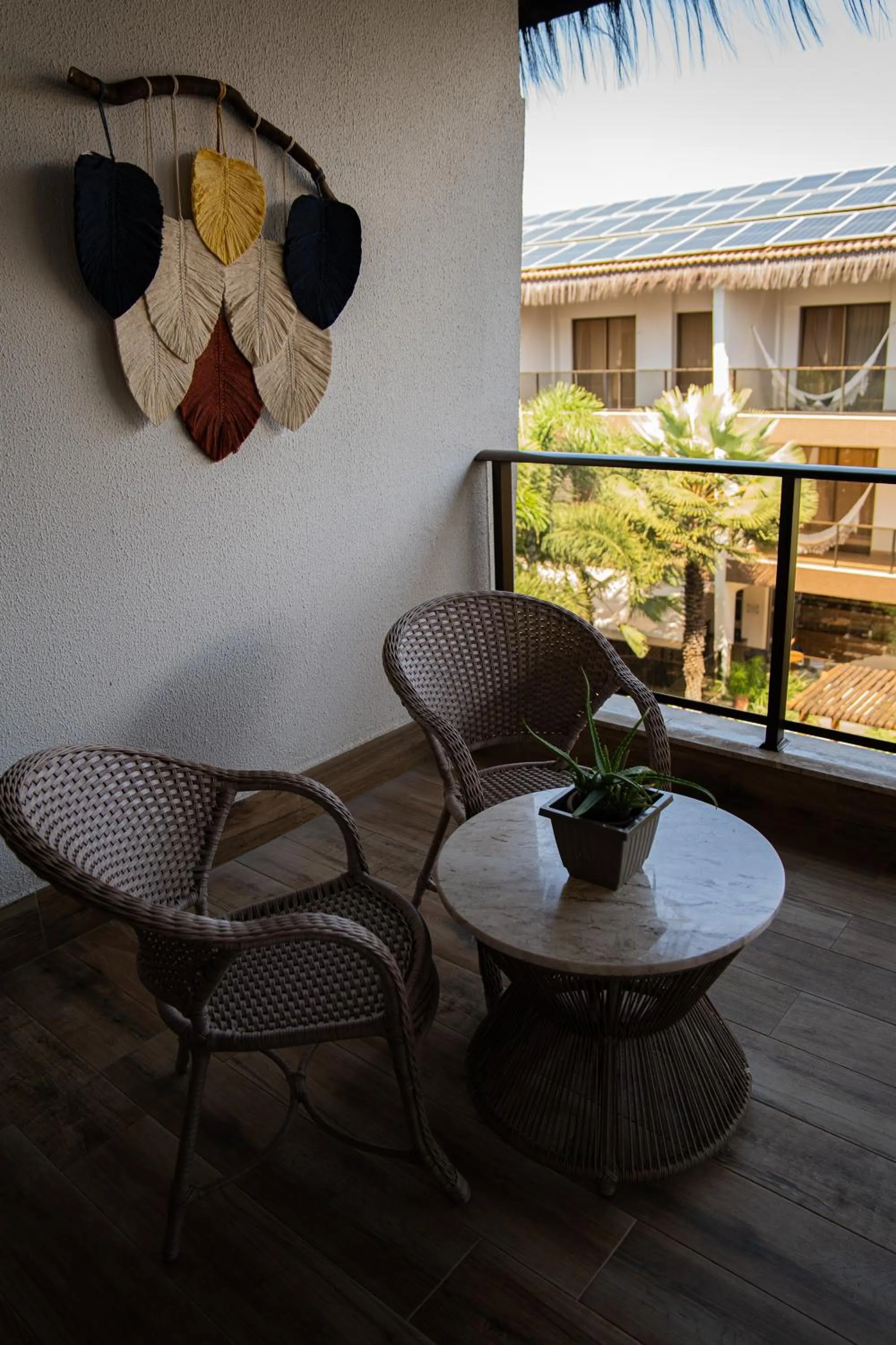 Balcony/Terrace in Porto das Dunas Boutique Praia Hotel