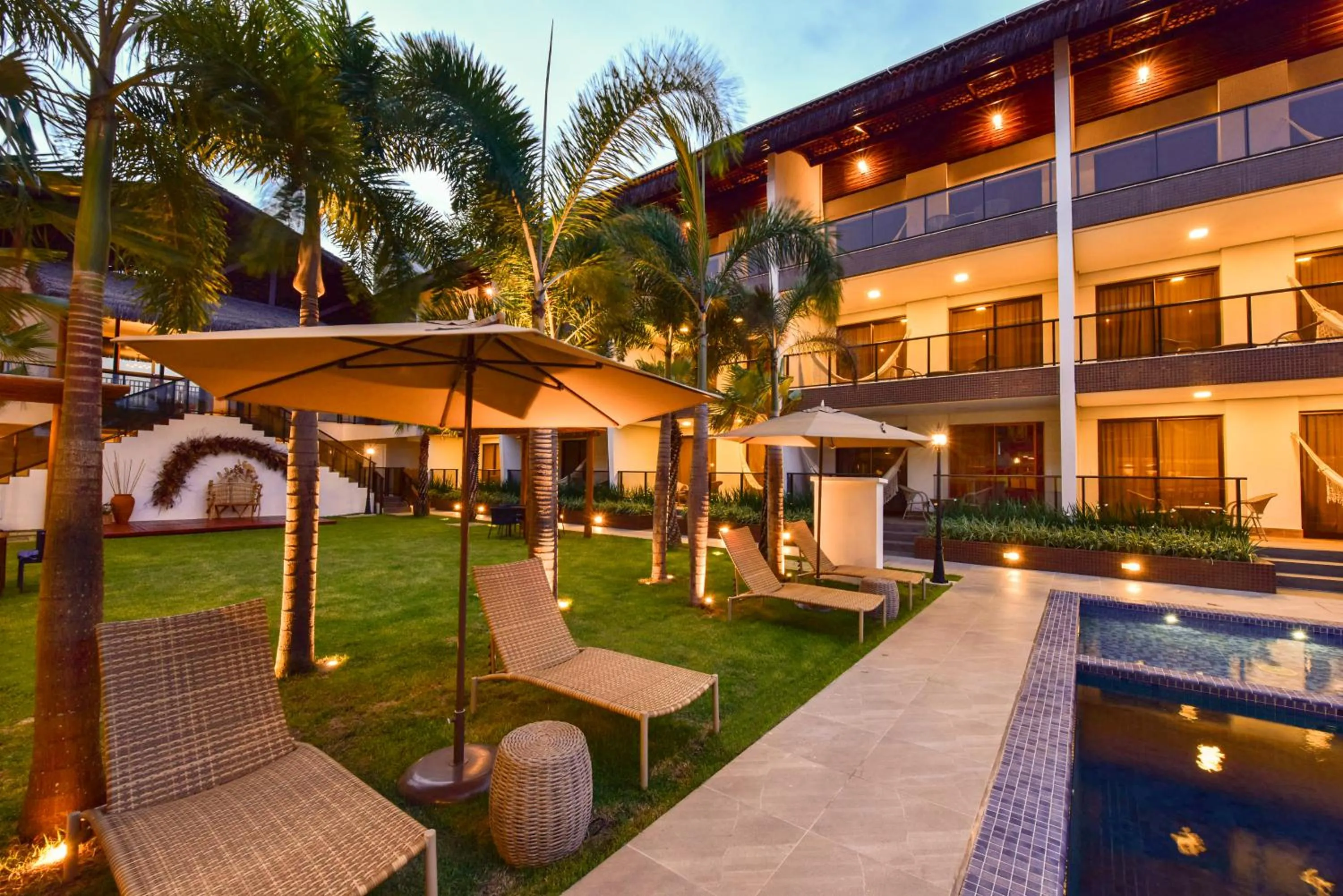 Garden in Porto das Dunas Boutique Praia Hotel