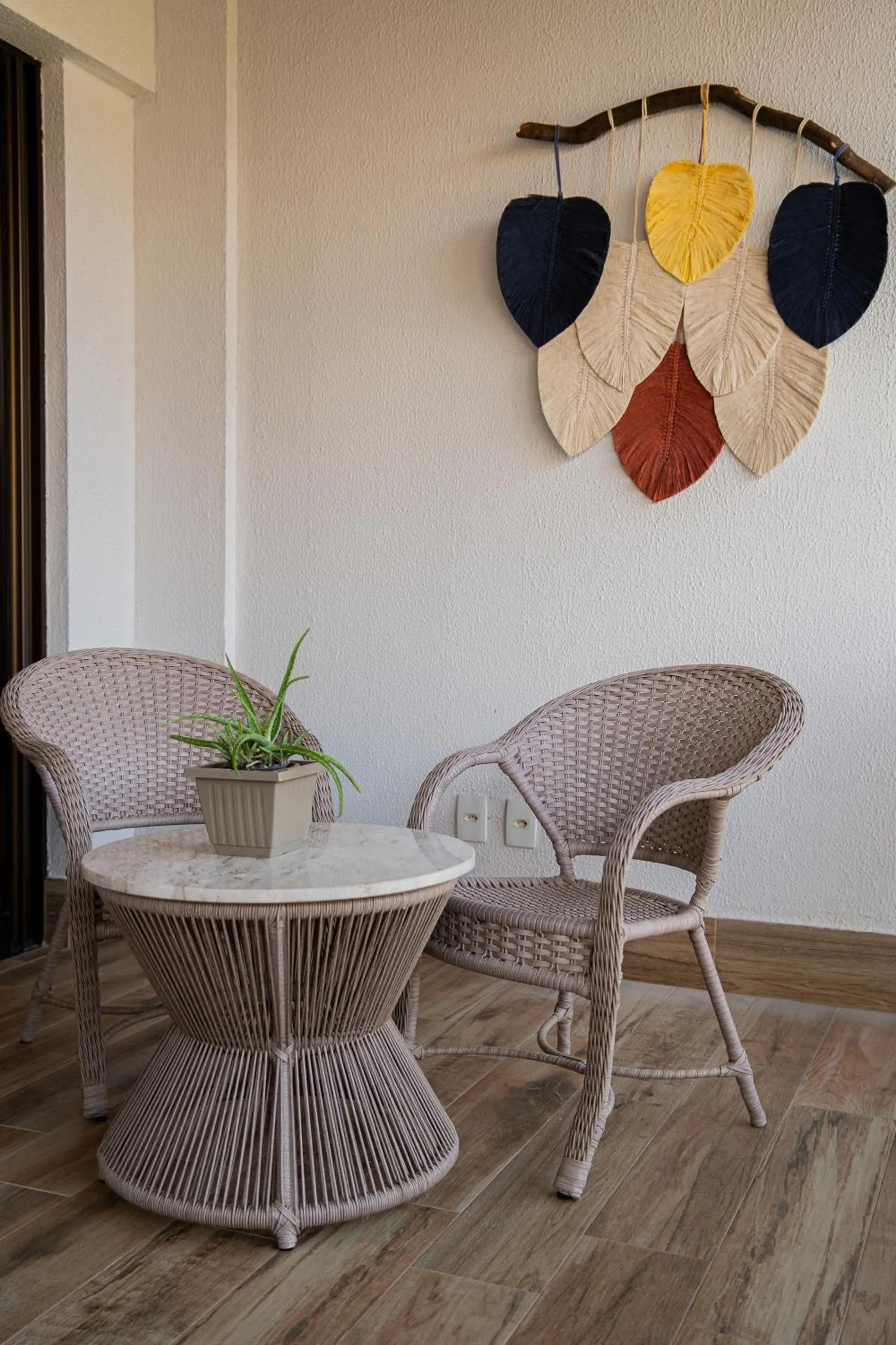 Balcony/Terrace in Porto das Dunas Boutique Praia Hotel