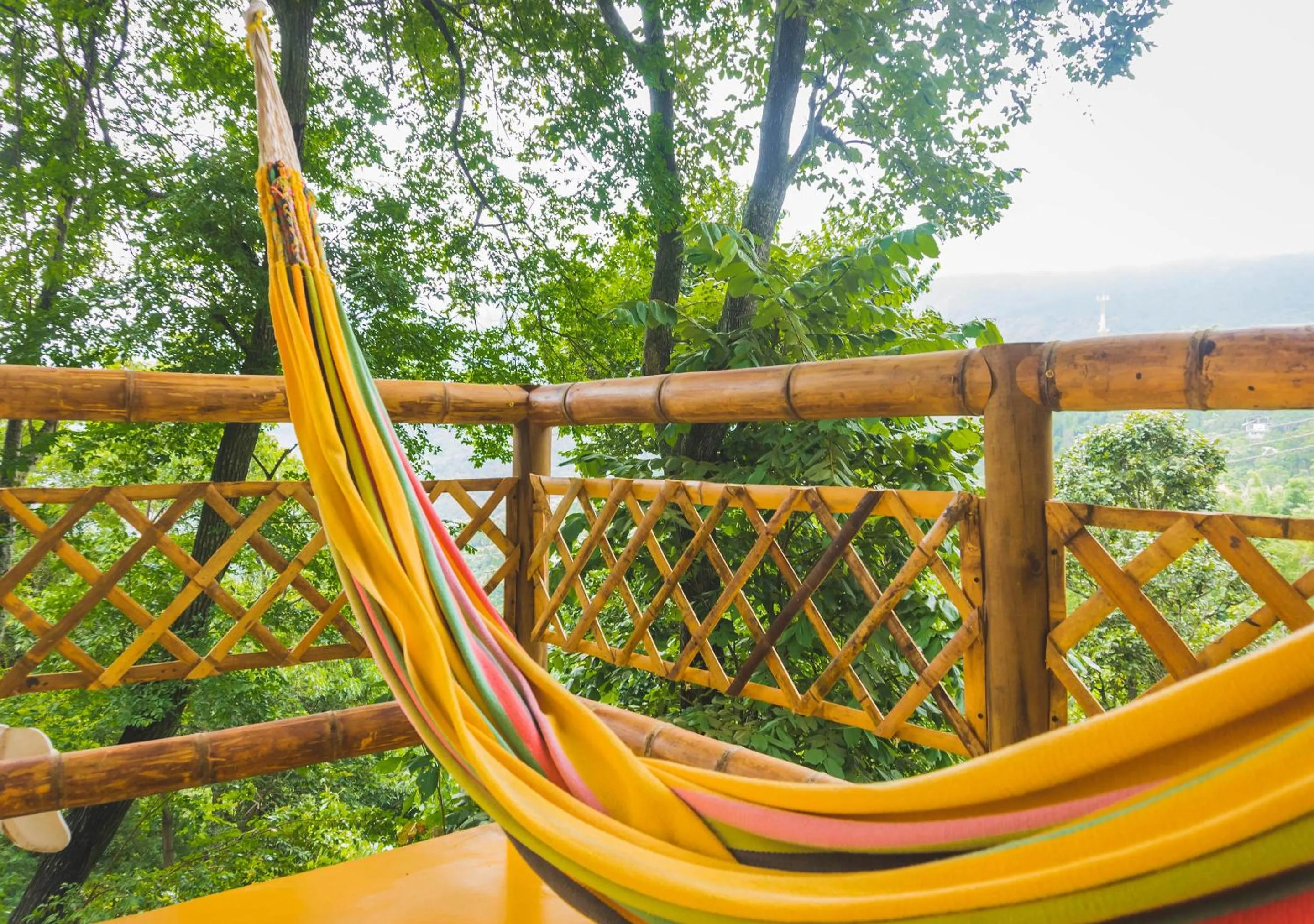 Balcony/Terrace in Minca Ecohabs Hotel