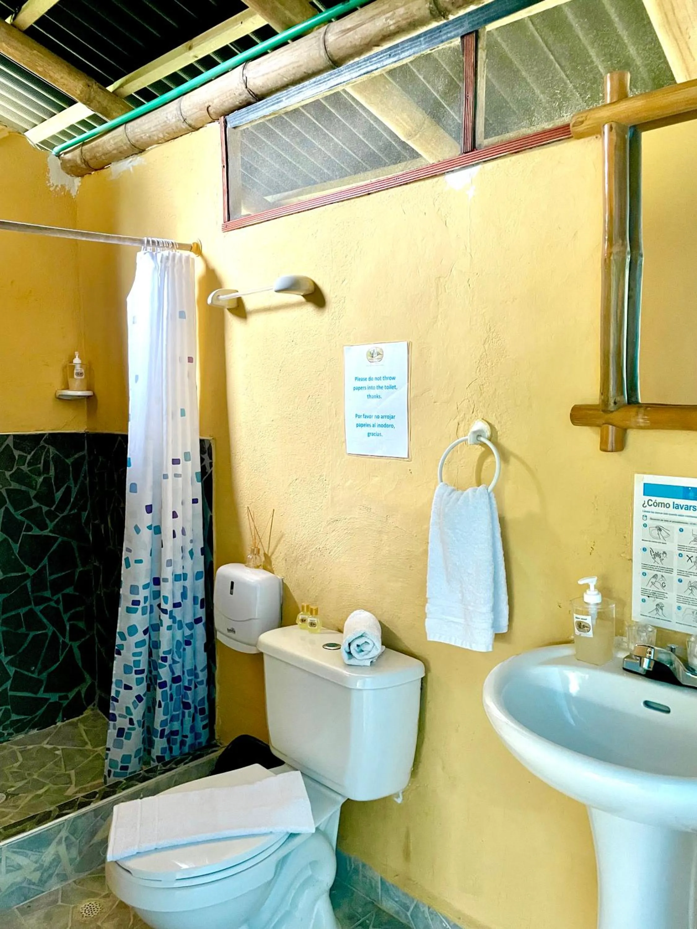Bathroom in Minca Ecohabs Hotel