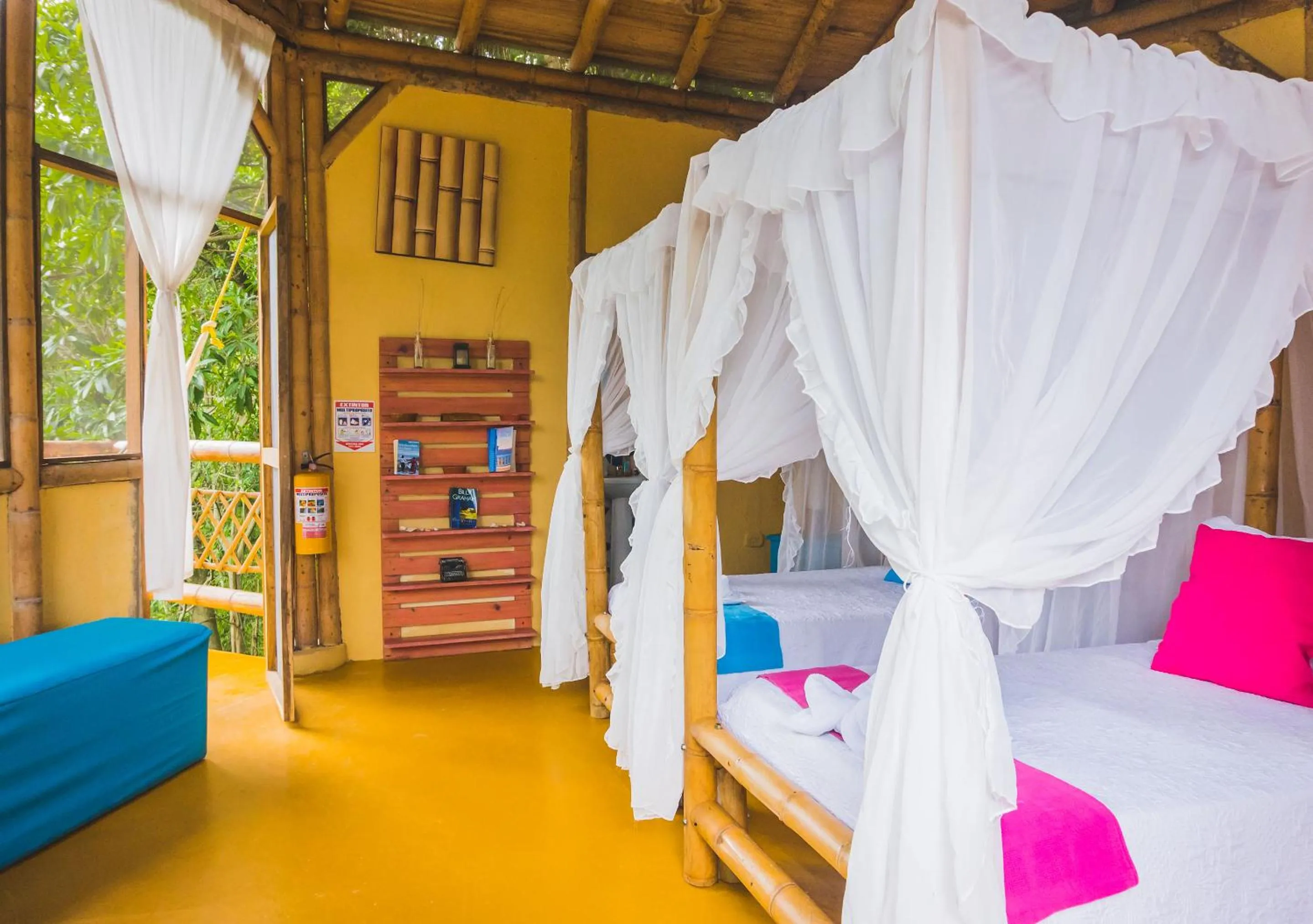 Bedroom, Bed in Minca Ecohabs Hotel