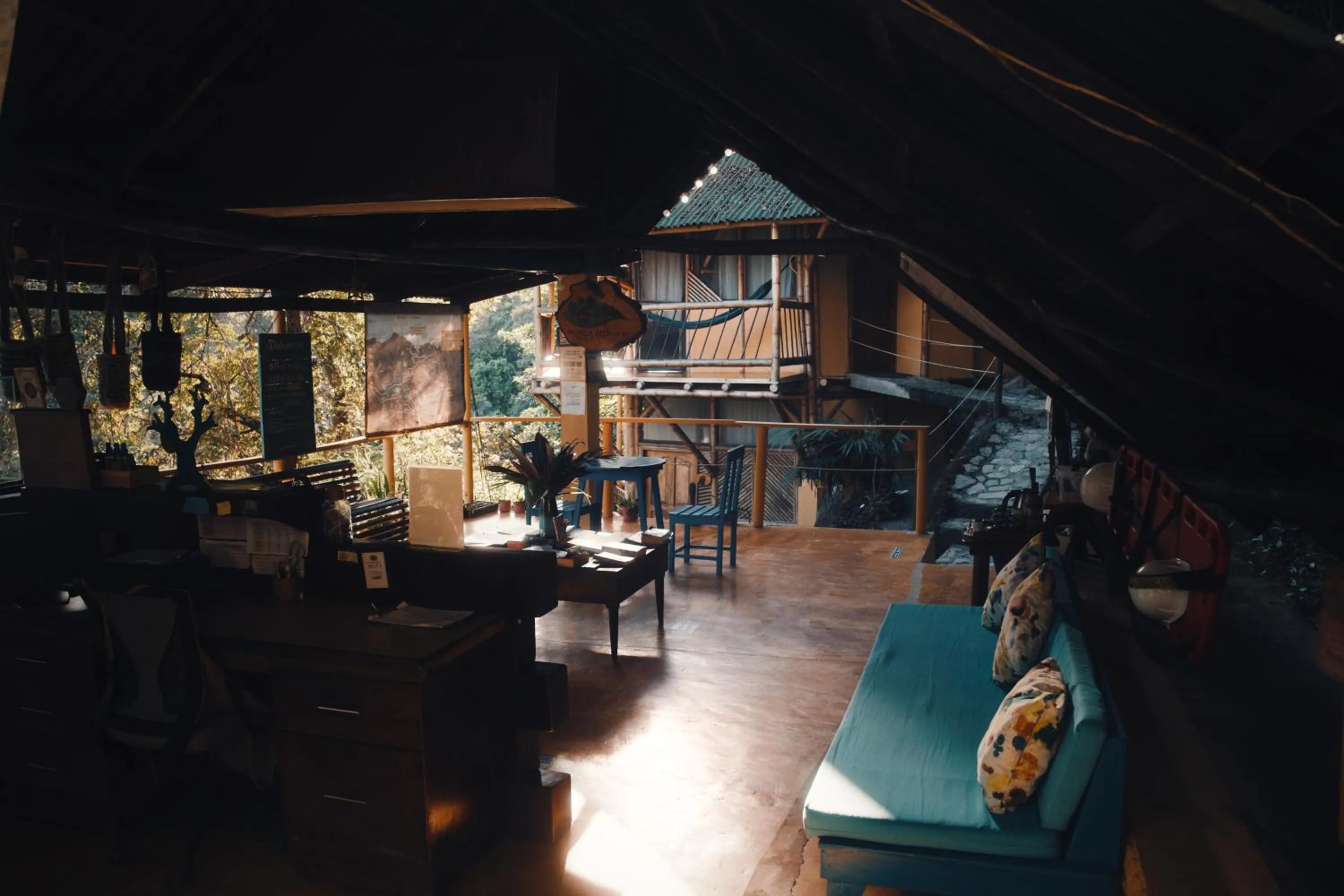 Lobby or reception in Minca Ecohabs Hotel