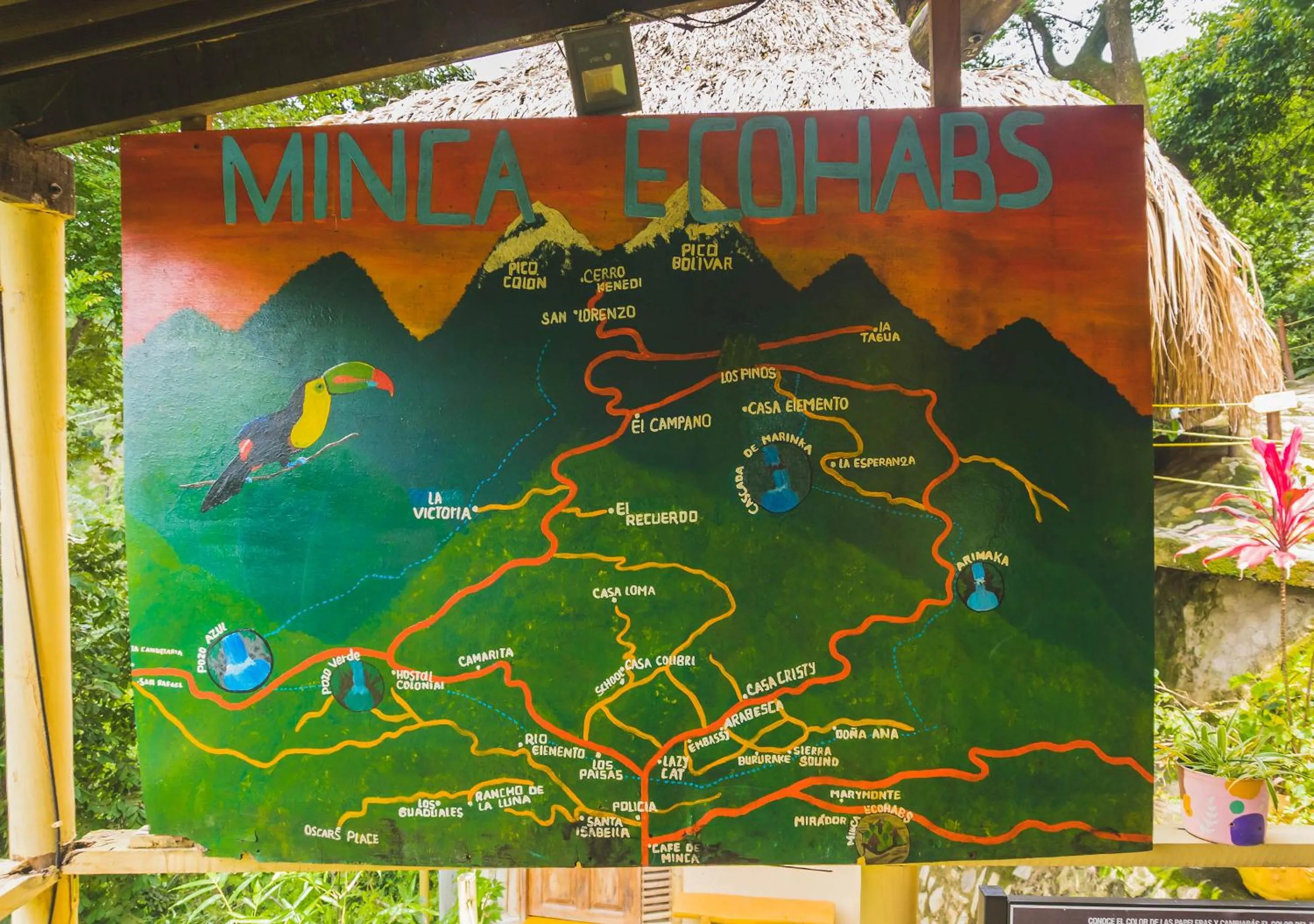 Property logo or sign in Minca Ecohabs Hotel