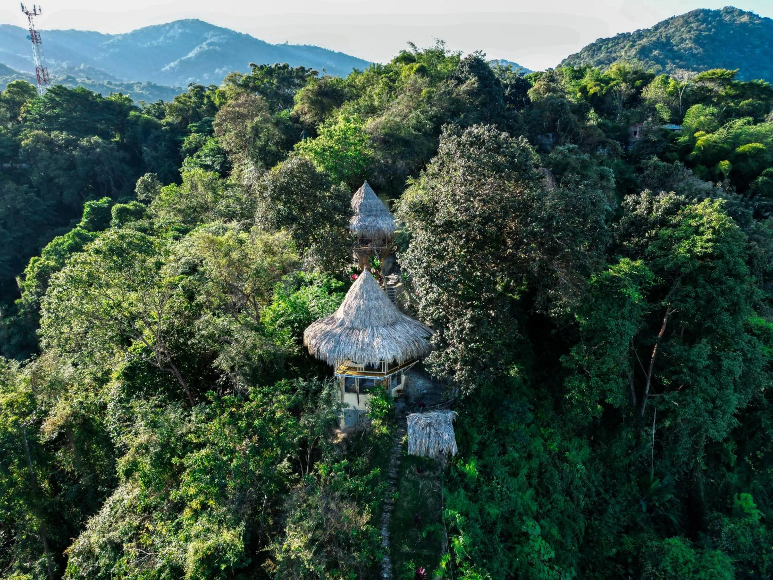 Bird's eye view in Minca Ecohabs Hotel