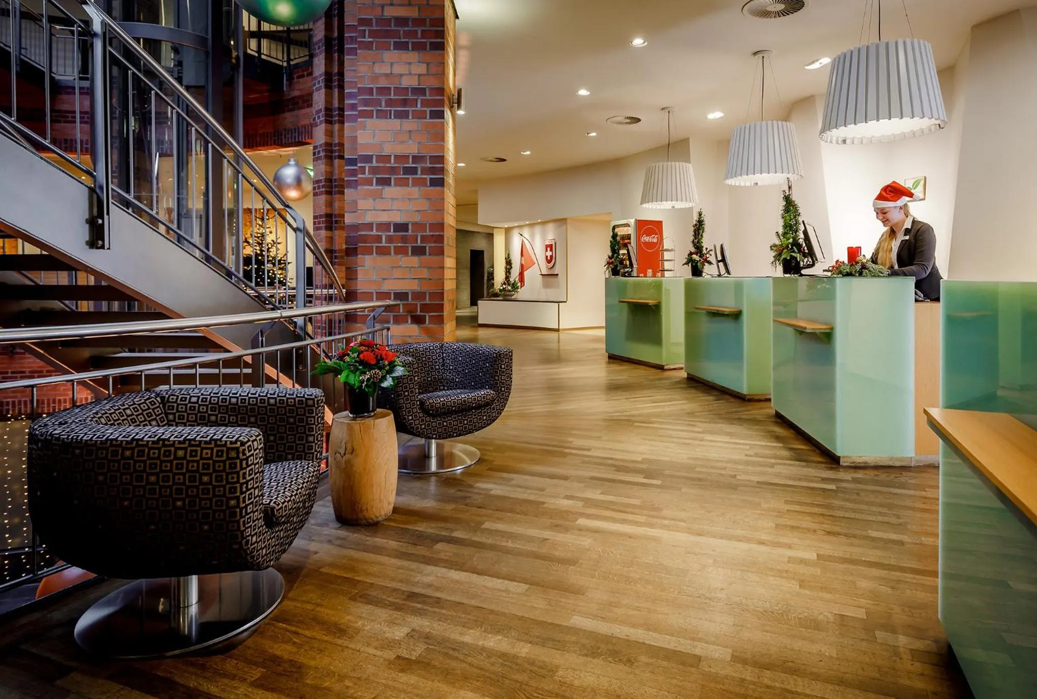 Lobby or reception in Dorint Hotel Bremen