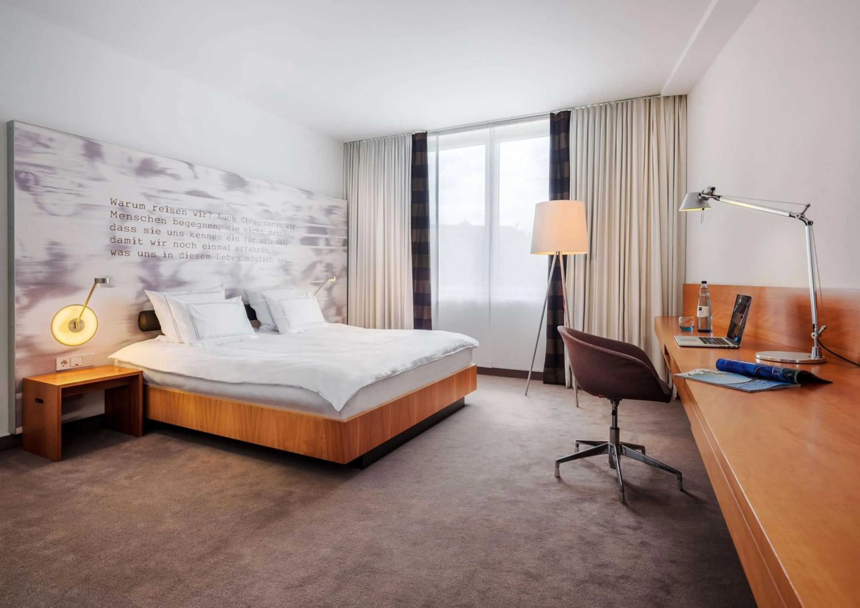 Bedroom, Bed in Dorint Hotel Bremen