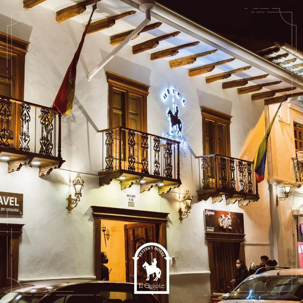Facade/entrance in Hotel & Suites El Quijote