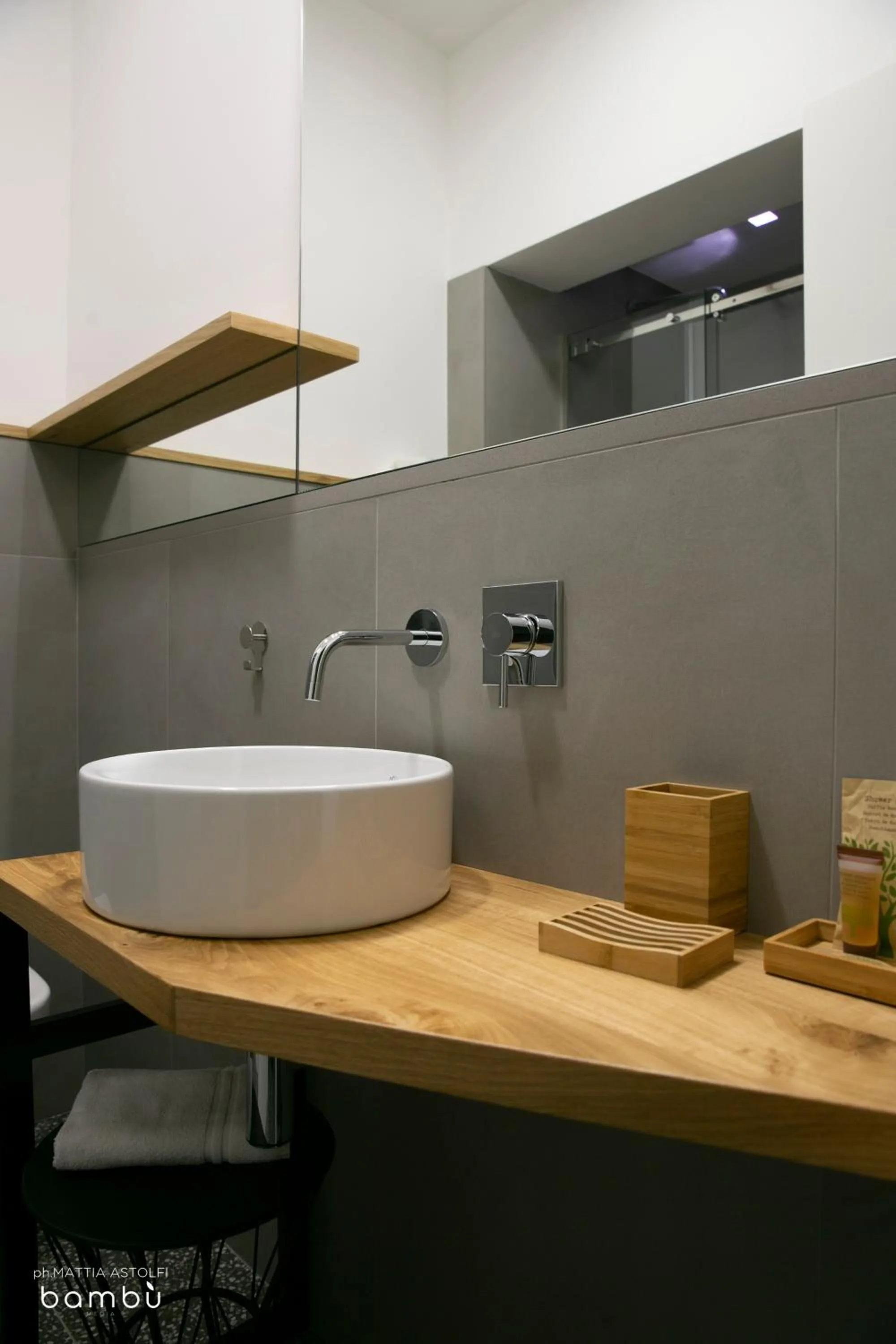 Bathroom in La Taverna Antica Rooms