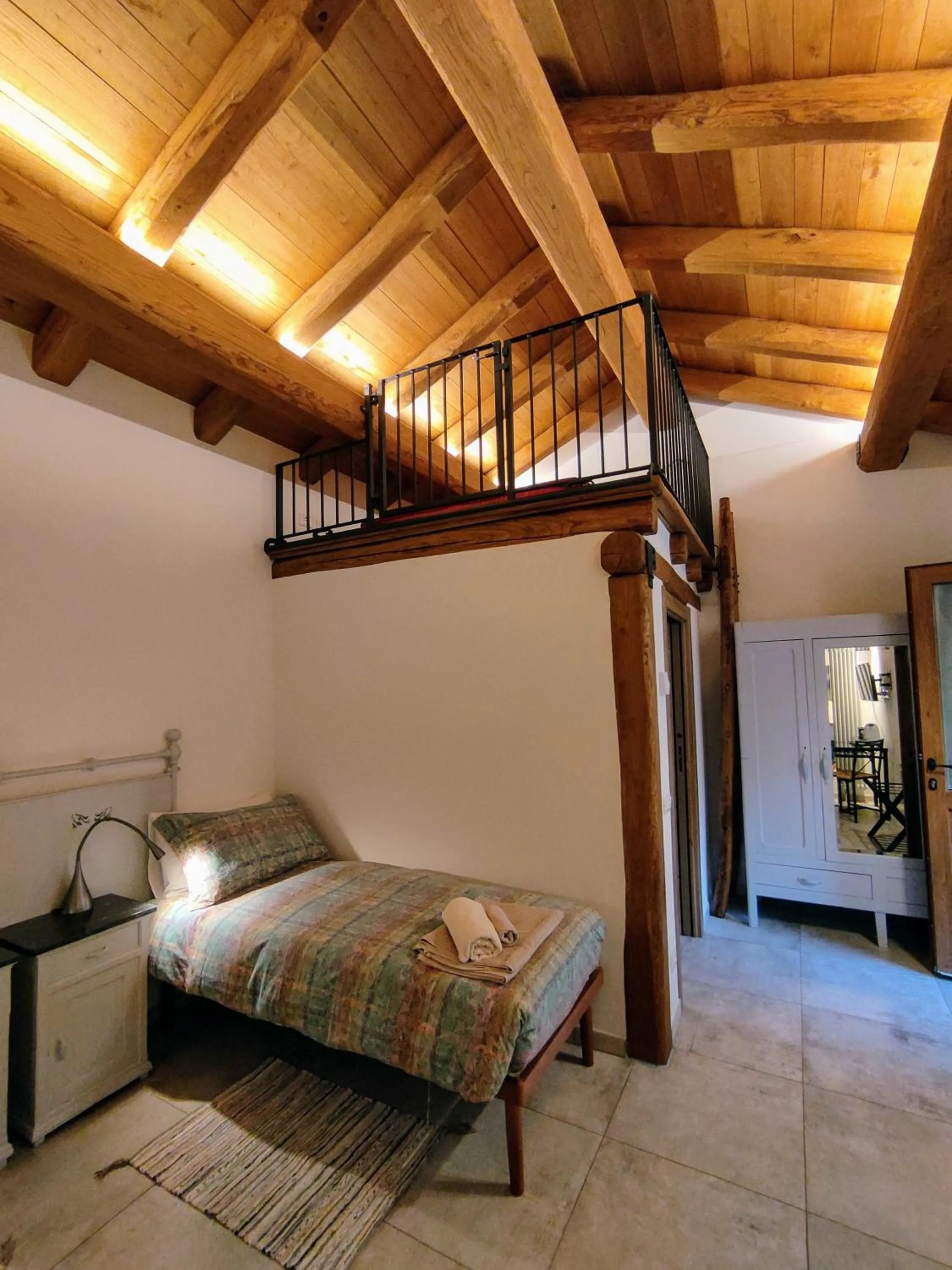 Bed in B&B Al Vecchio Torchio