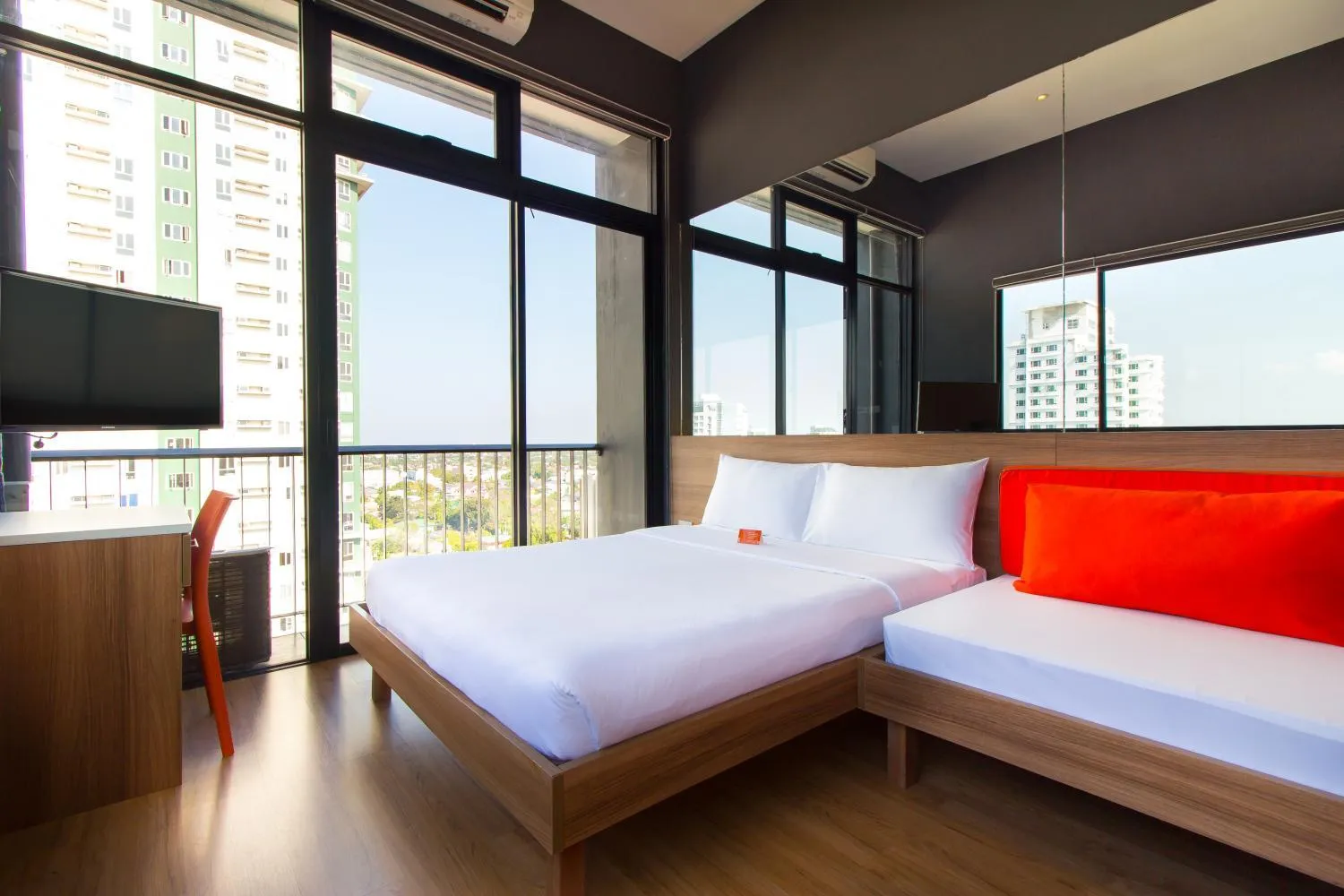Bed in Azumi Boutique Hotel