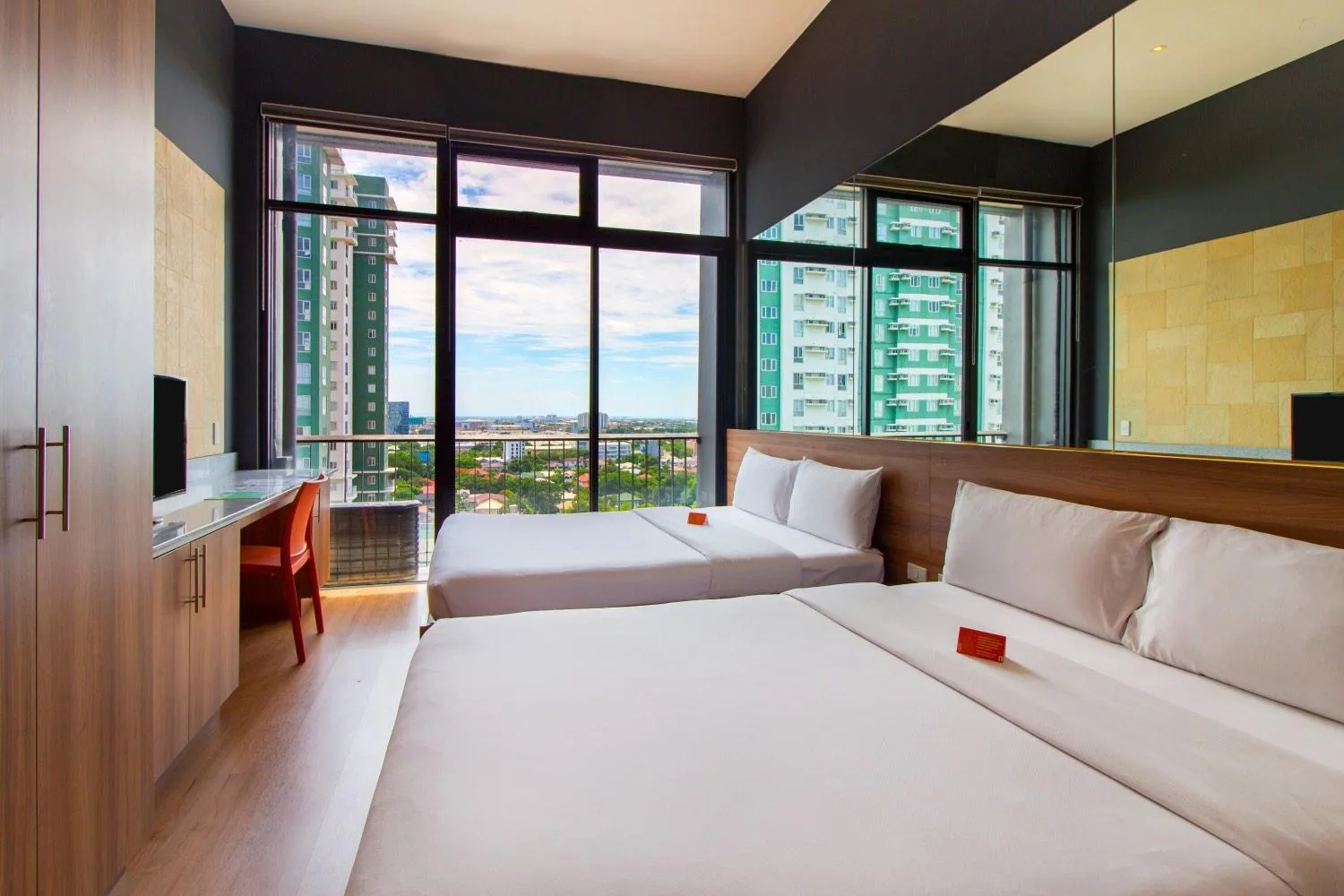 Balcony/Terrace, Bed in Azumi Boutique Hotel