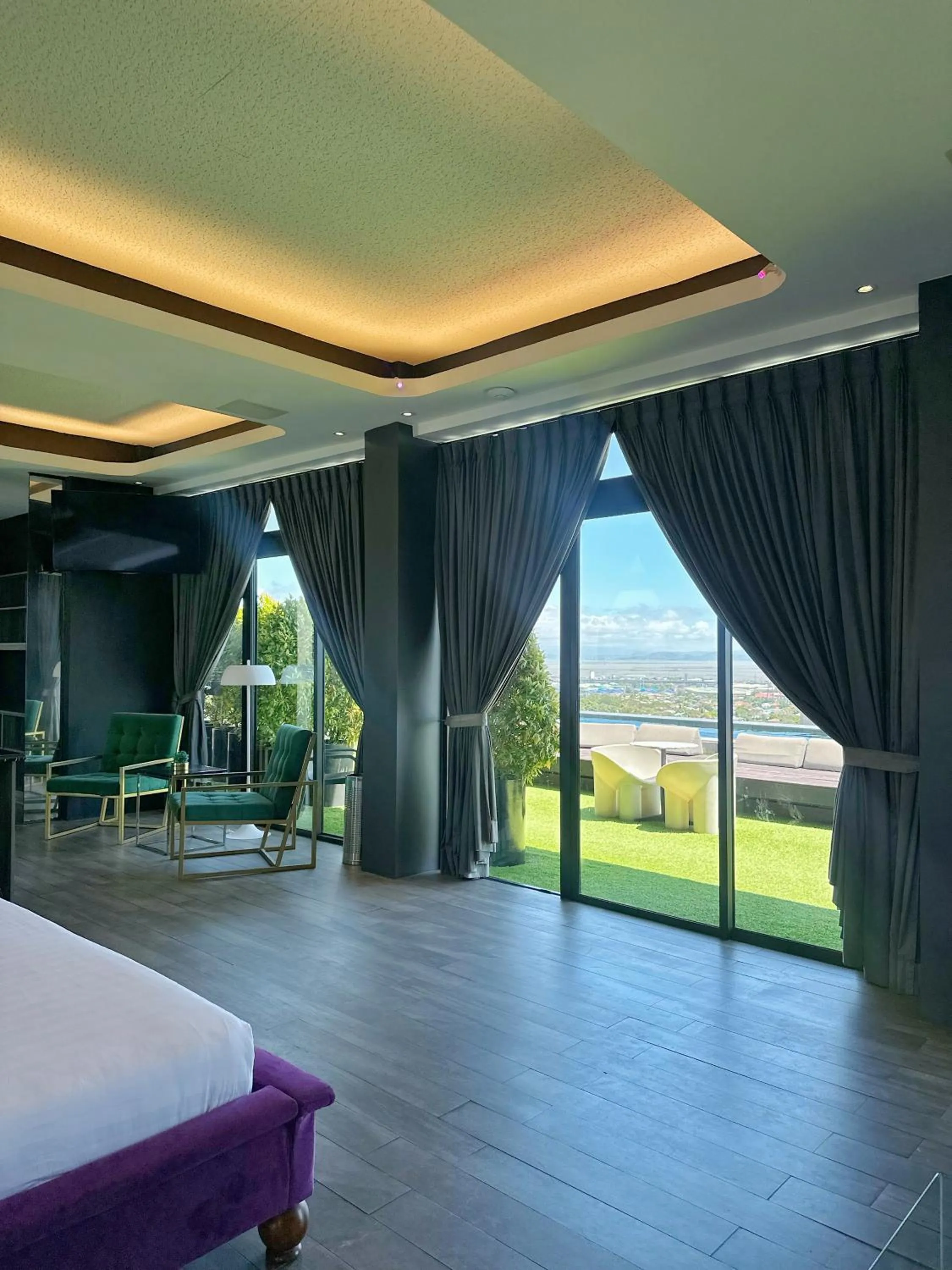 View (from property/room), Bed in Azumi Boutique Hotel