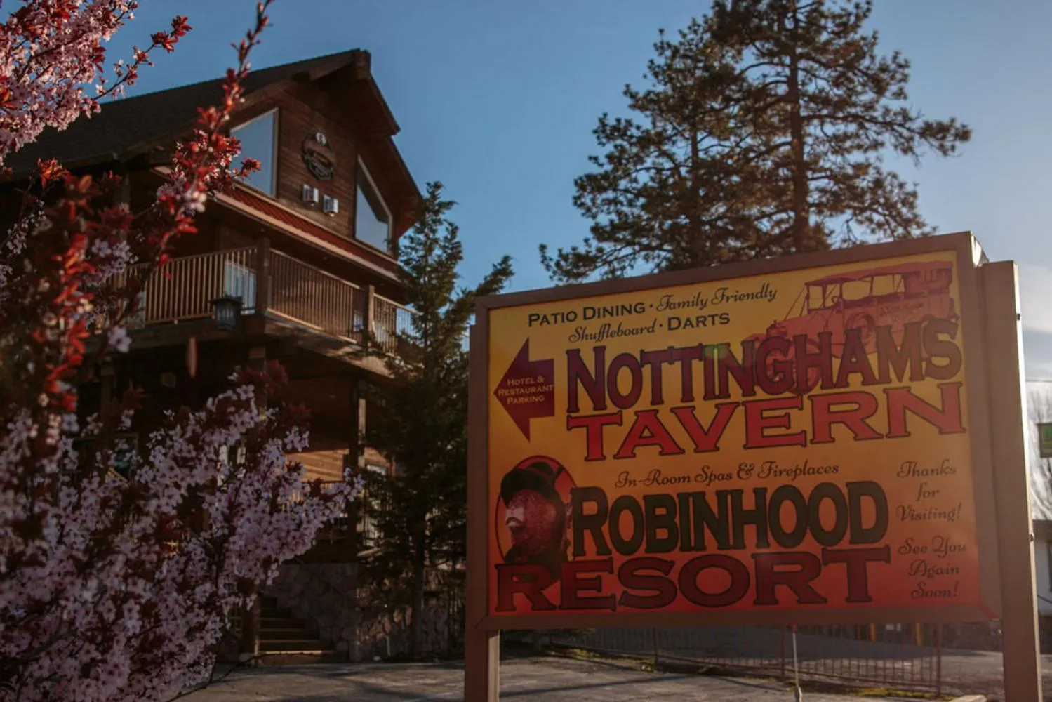 Property logo or sign in Robinhood Resort