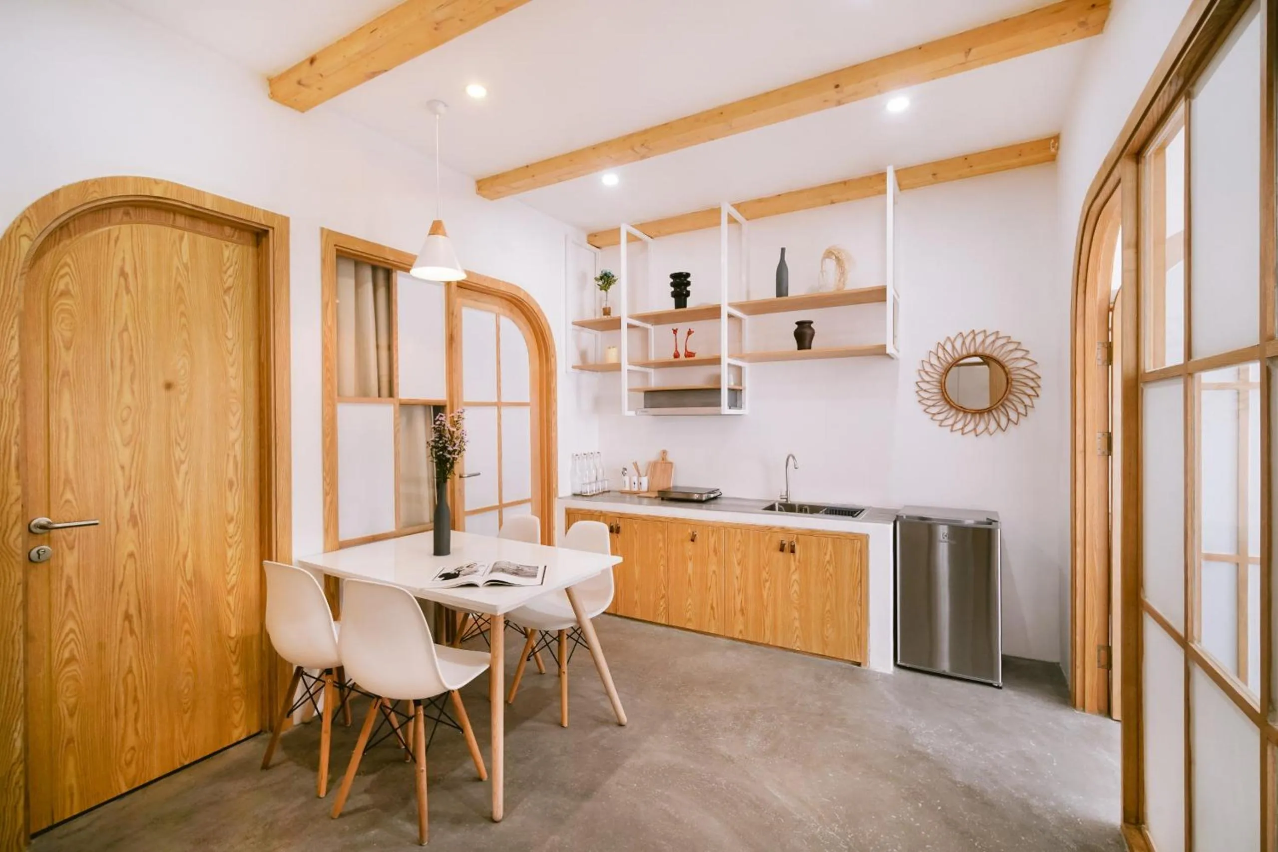 Kitchen or kitchenette in LaDa's House Da Nang