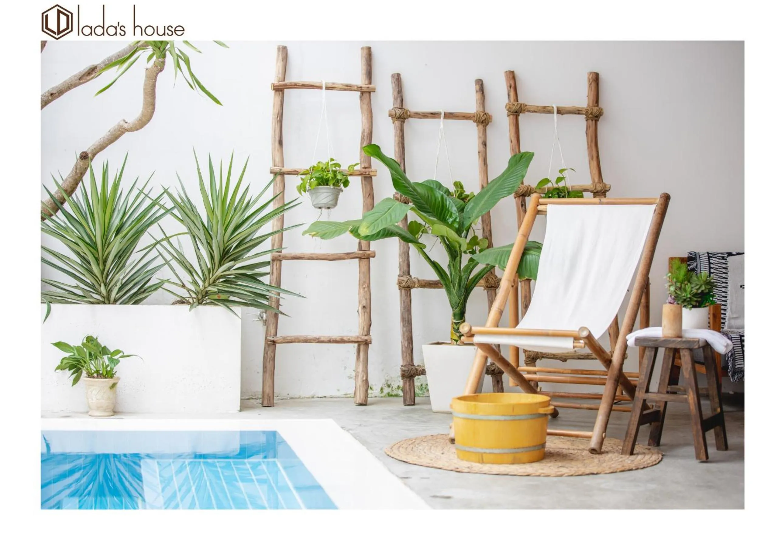 Swimming pool in LaDa's House Da Nang