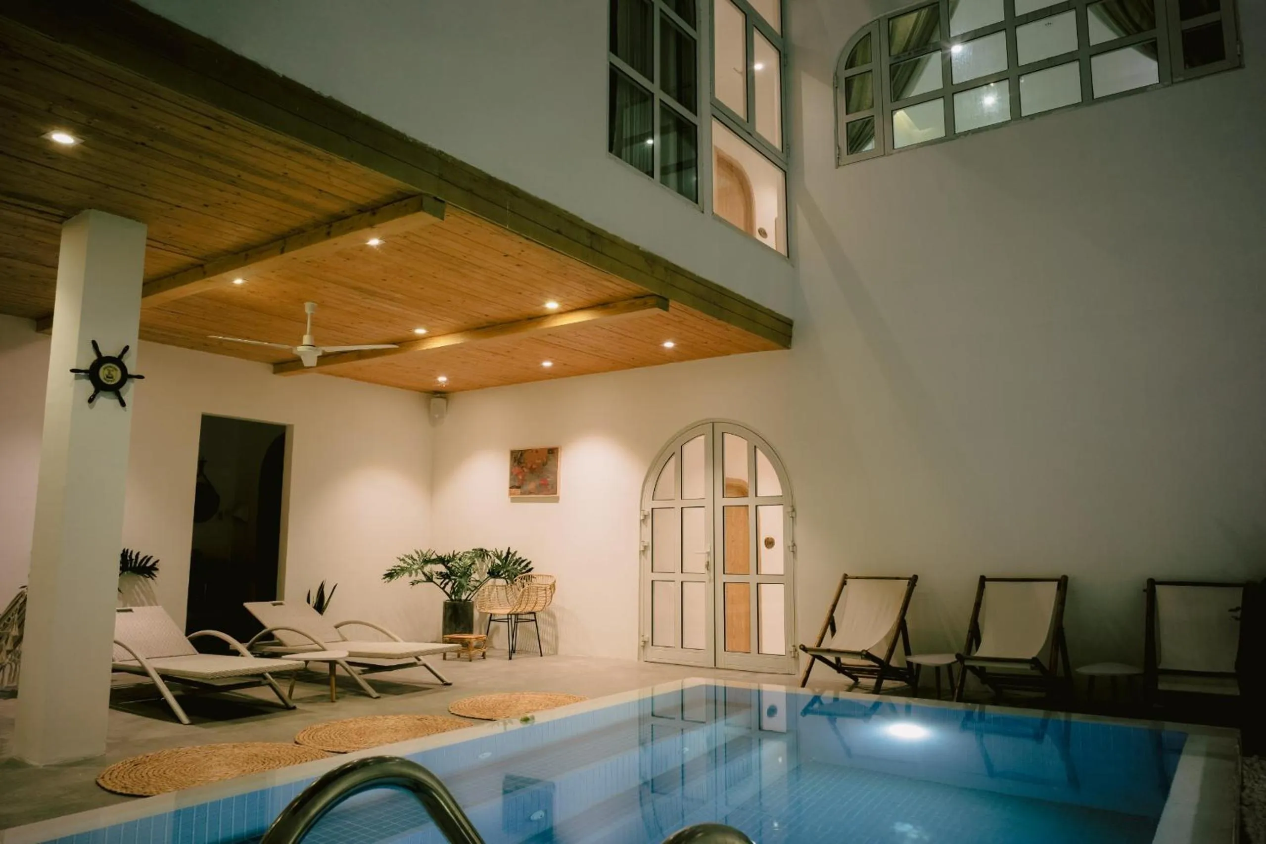 Swimming pool in LaDa's House Da Nang