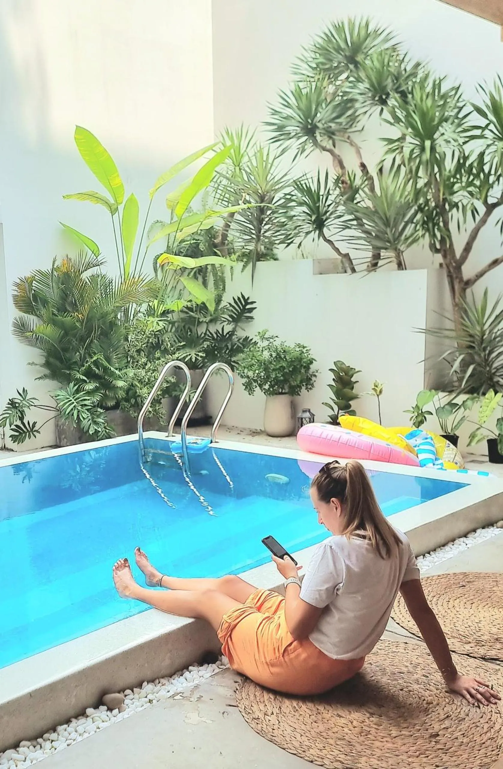 Natural landscape in LaDa's House Da Nang