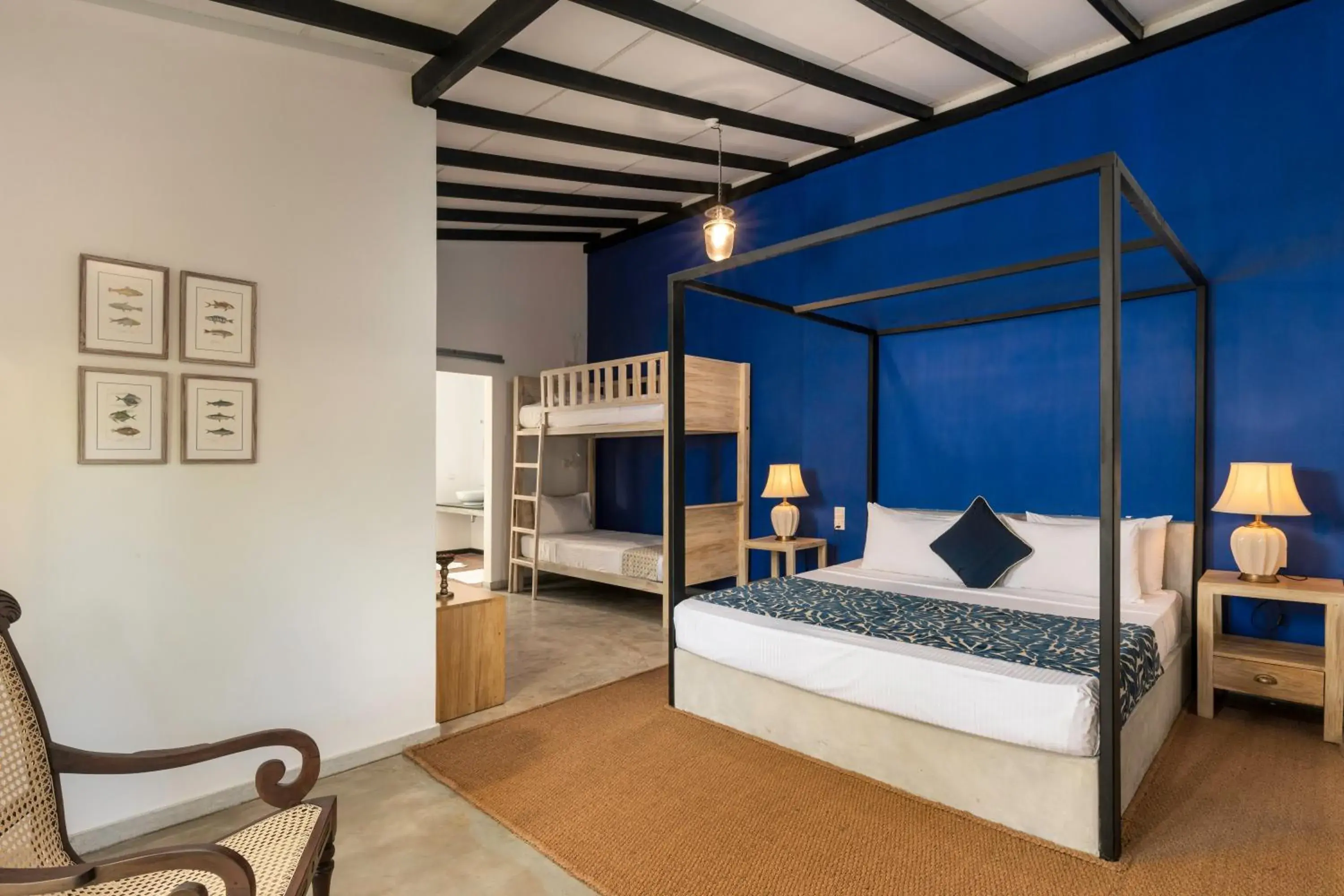 Family Room with refreshing mocktails, beachfront dining, evening tea with snacks at Café Surf, and homemade ice cream. in Parangi Weligama Bay - Thema Collection Family Room with refreshing mocktails, beachfront dining, evening tea with snacks at Café Surf, and homemade ice cream. in Parangi Weligama Bay - Thema Collection