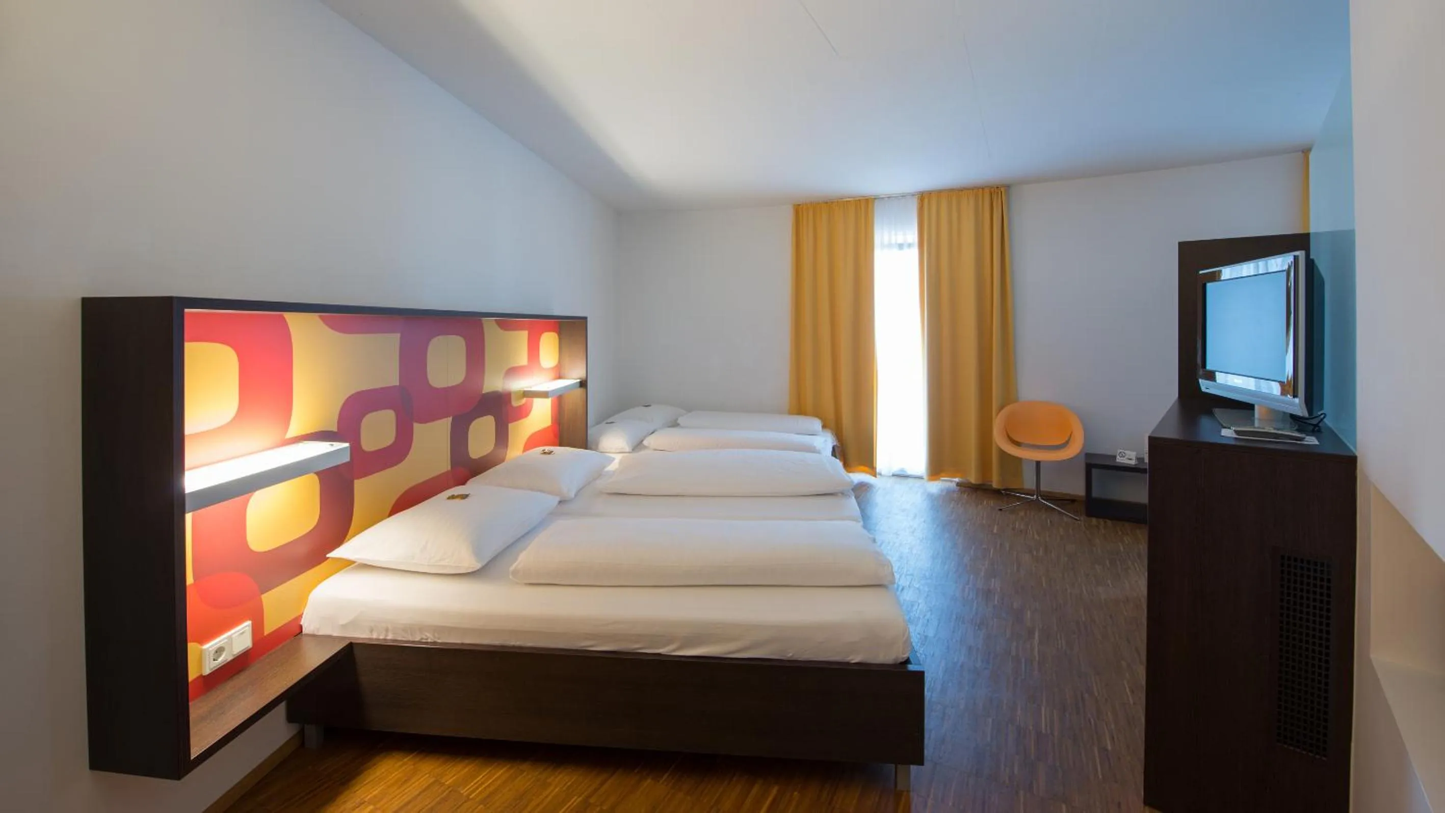 Bedroom, Bed in arte Hotel Krems