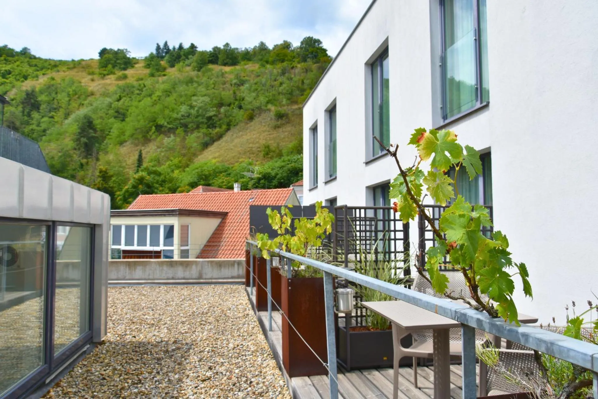 Balcony/Terrace in arte Hotel Krems