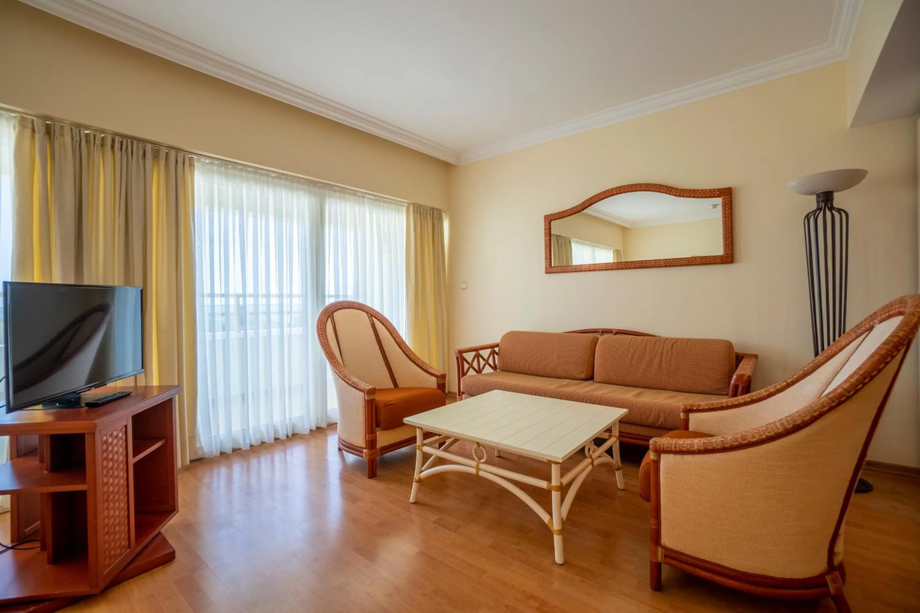 Living room in Presa Di Finica Hotel